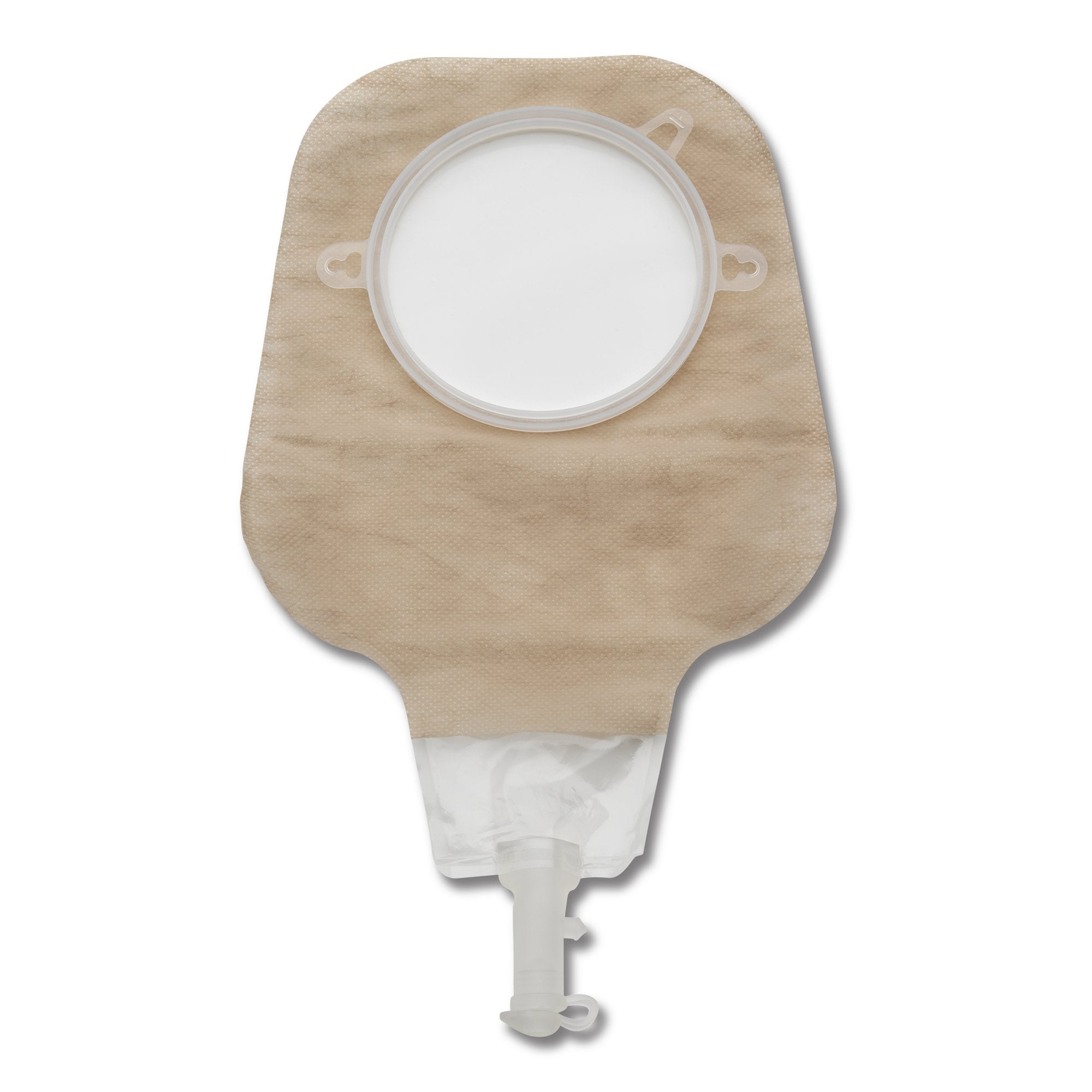 New Image™ Two-Piece Drainable Ultra-Clear Ostomy Pouch, 12 Inch Length, 4 Inch Flange (10 Units)