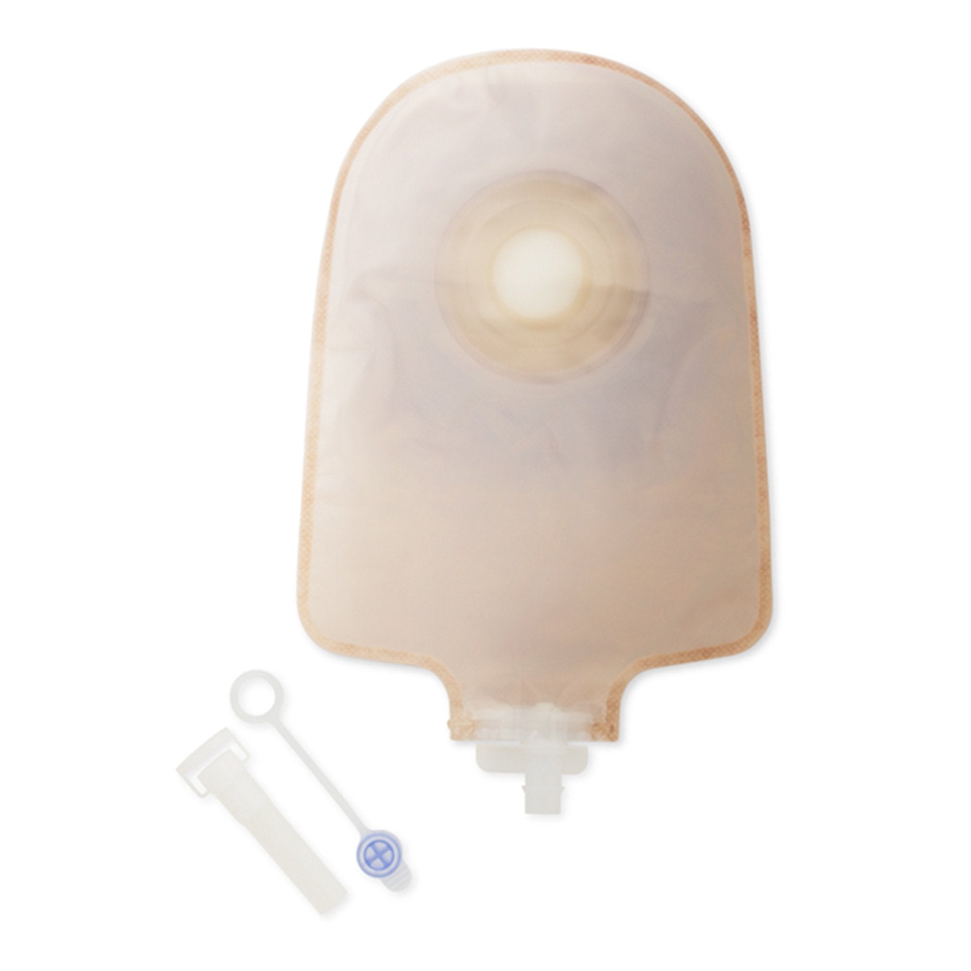 Premier™ One-Piece Drainable Transparent Urostomy Pouch, 9 Inch Length, 1 Inch Stoma (10 Units)