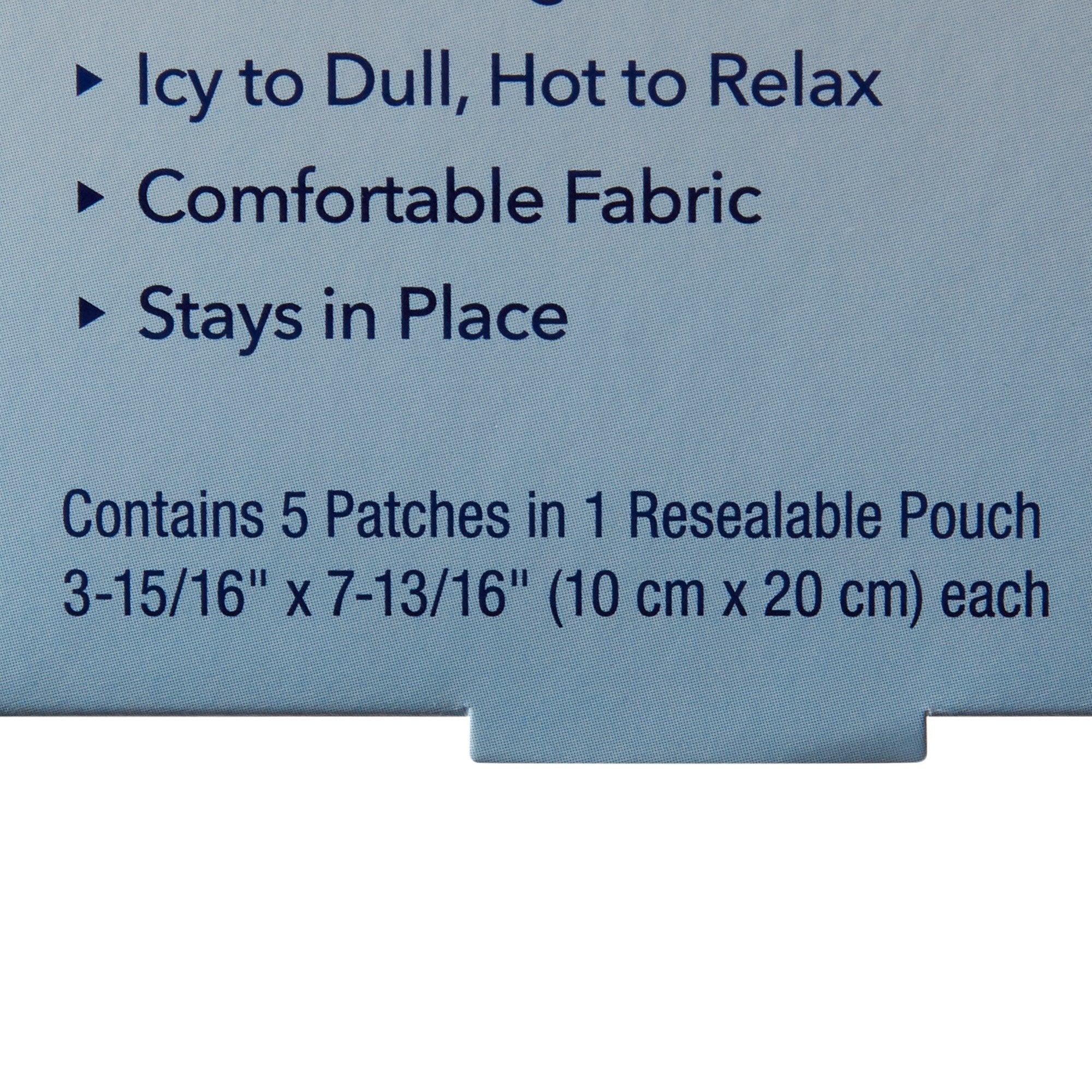 Icy Hot® Original Pain Relief Patches, Large (1 Unit)