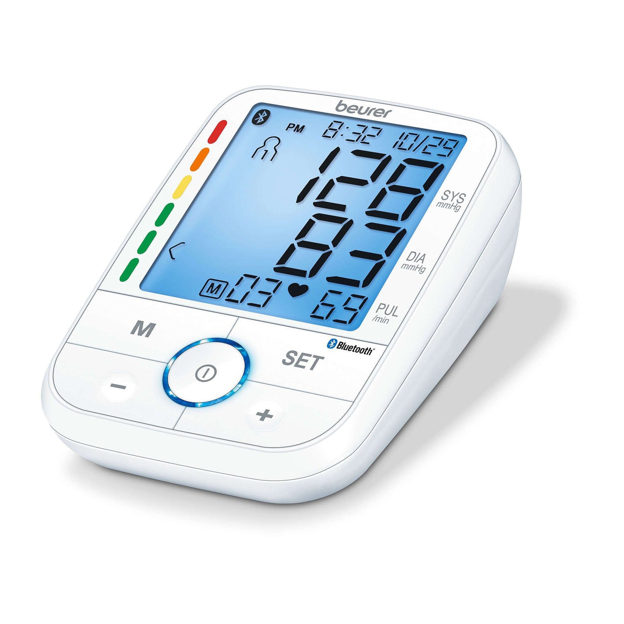 Beur Bluetooth Upper Arm Blood Pressure Monitor (1 Unit)