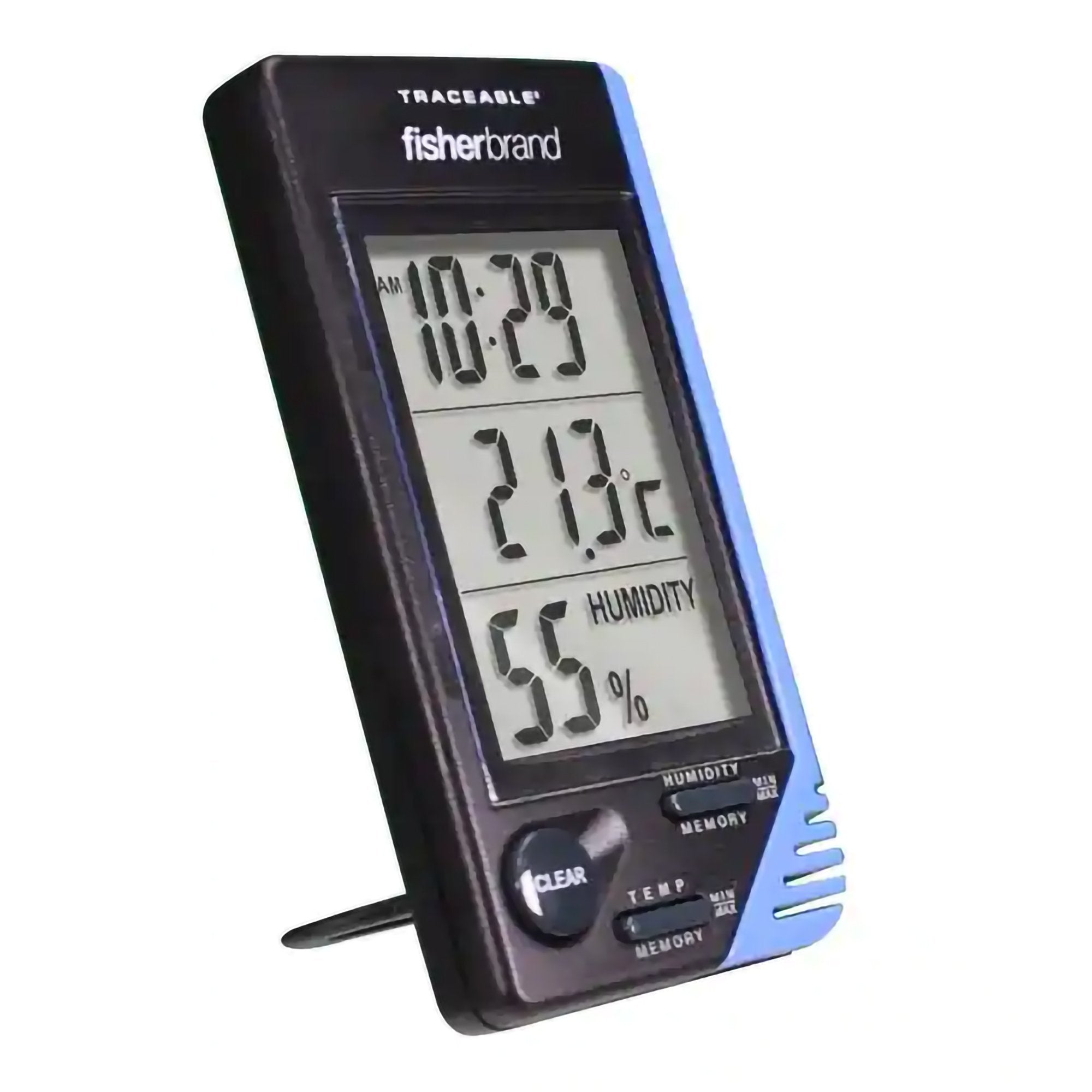 Fisherbrand™ Traceable® Digital Thermometer / Hygrometer, 32° to 122° F (1 Unit)