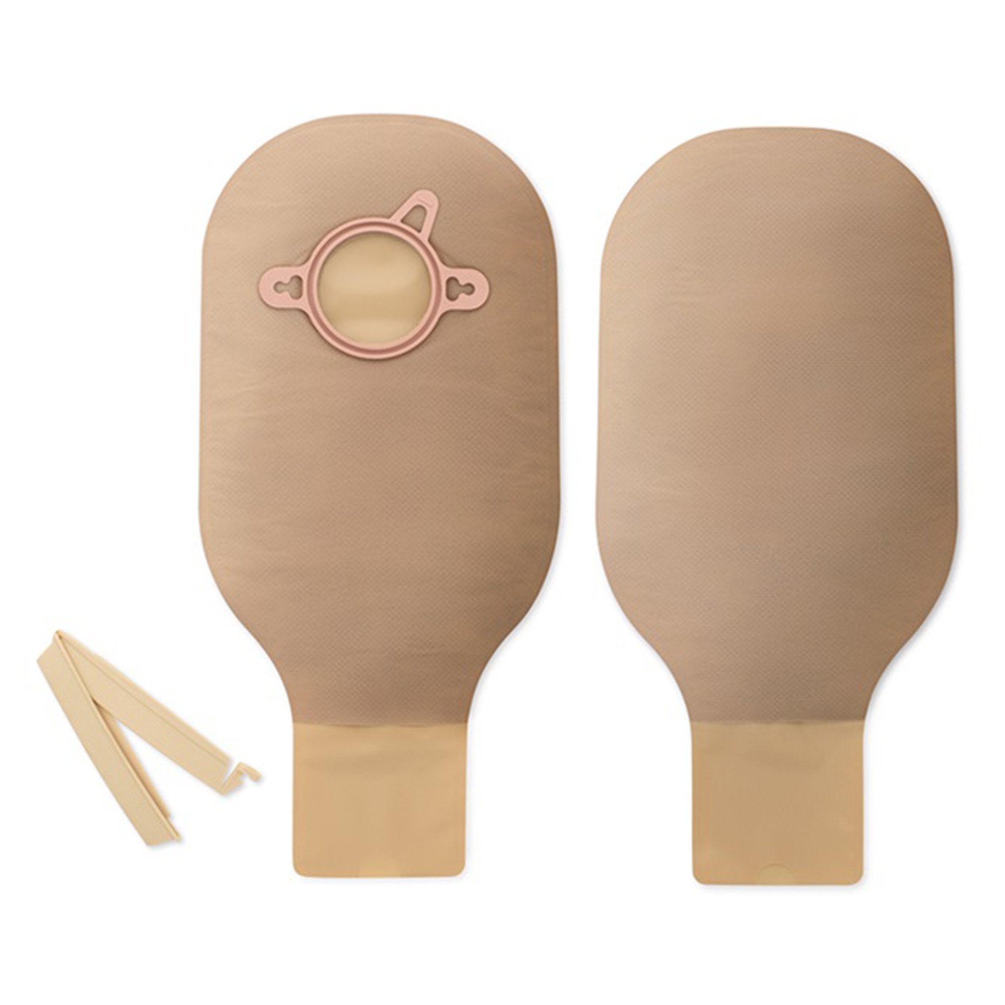 New Image™ Drainable Beige Colostomy Pouch, 12 Inch Length, 1¾ Inch Flange (10 Units)