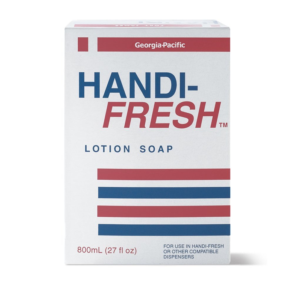 Soap Handi-Fresh™ Liquid 800 mL Bag-in-Box Almond Scent (12 Units)