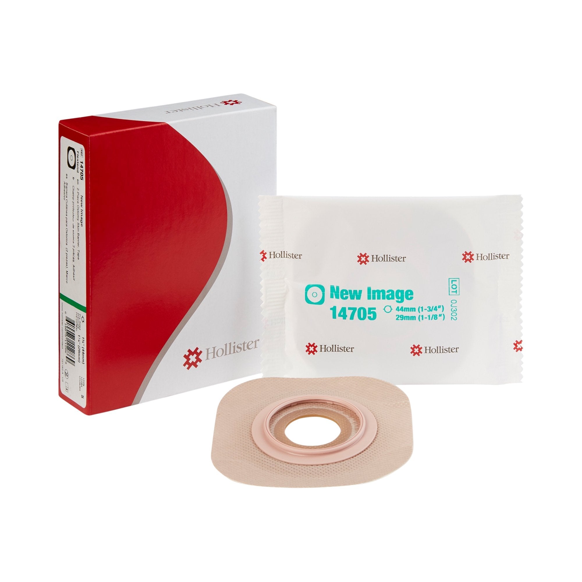 New Image™ Flextend™ Colostomy Barrier With 1 1/8 Inch Stoma Opening (5 Units)