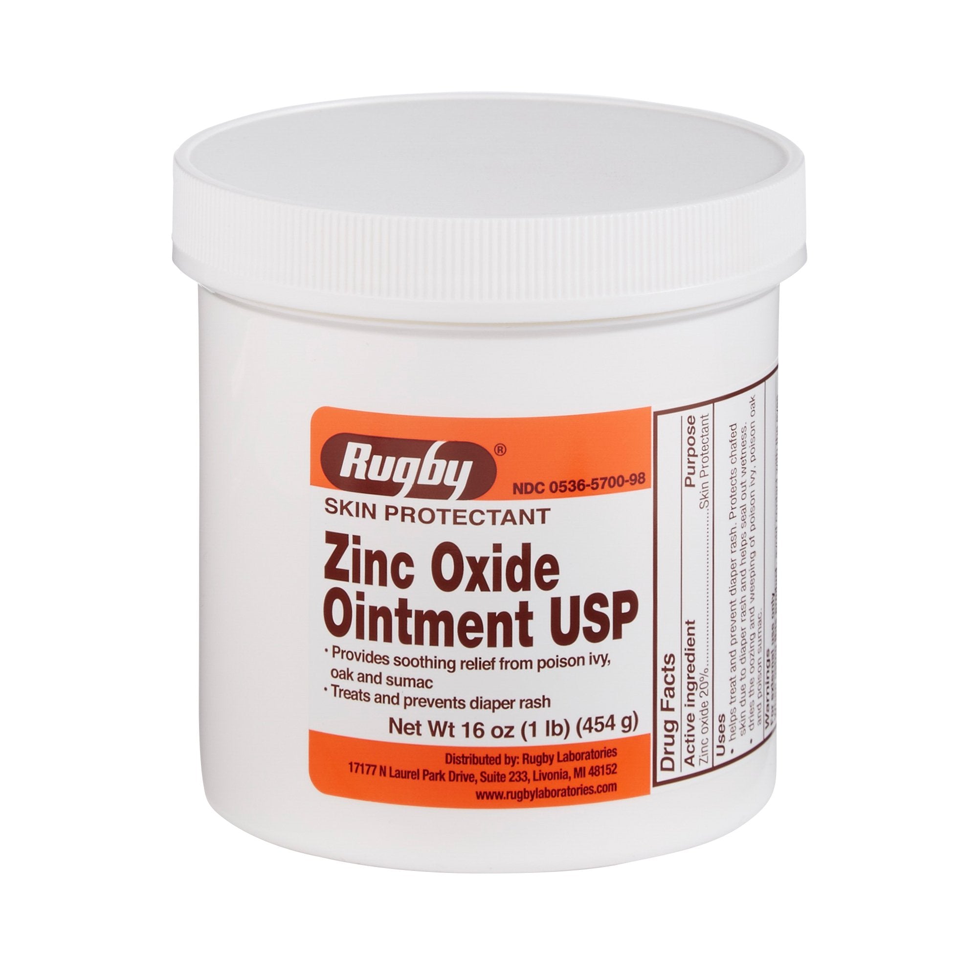 Skin Protectant Rugby® 16 oz. Jar Ointment (1 Unit)