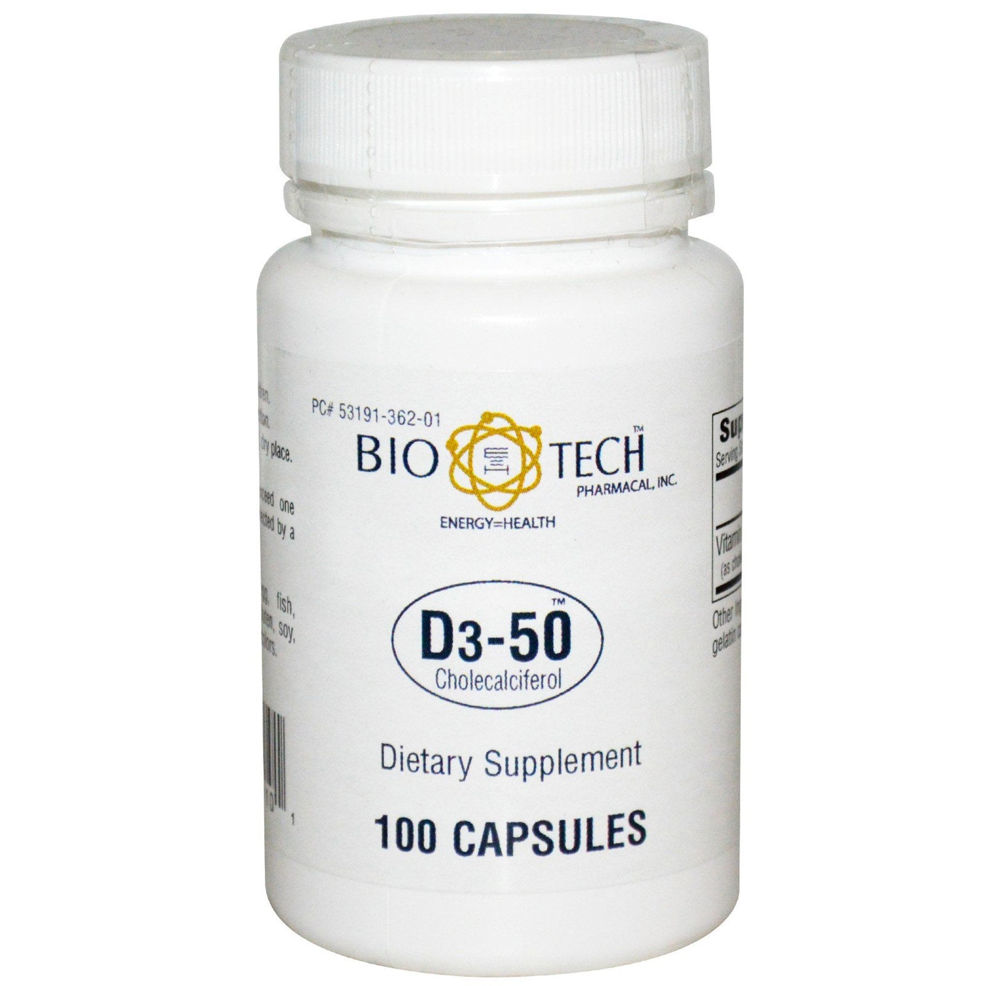 Bio Tech™ Vitamin D3-50 Supplement (1 Unit)