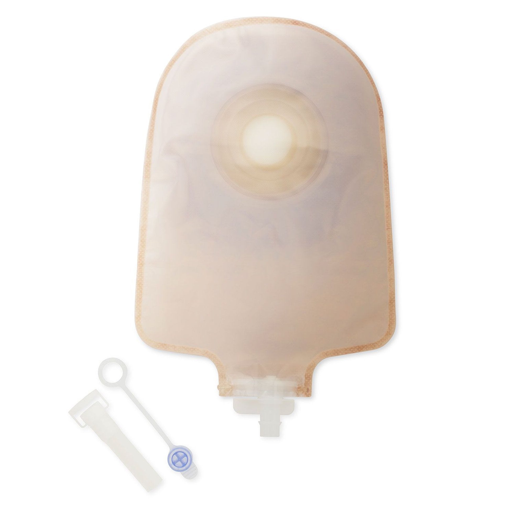 Premier™ One-Piece Drainable Transparent Urostomy Pouch, 9 Inch Length, 1-1/8 Inch Stoma (5 Units)