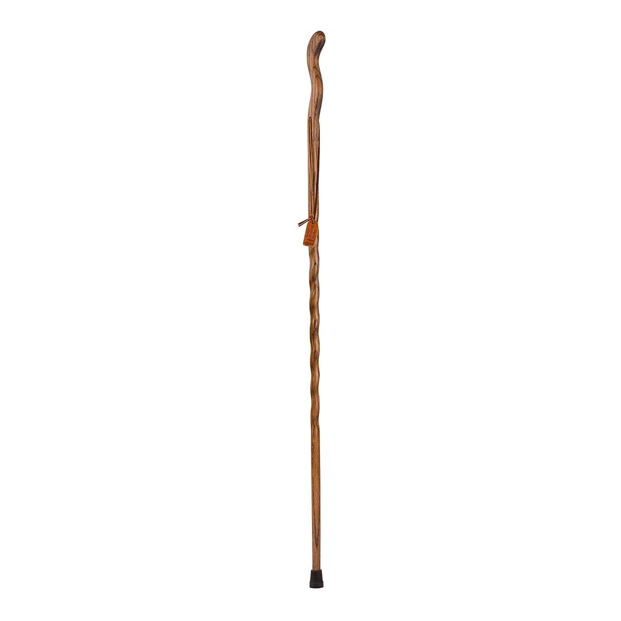 Brazos™ Twisted Oak Ergonomic Fitness Handcrafted Walking Stick, 58-Inch (1 Unit)