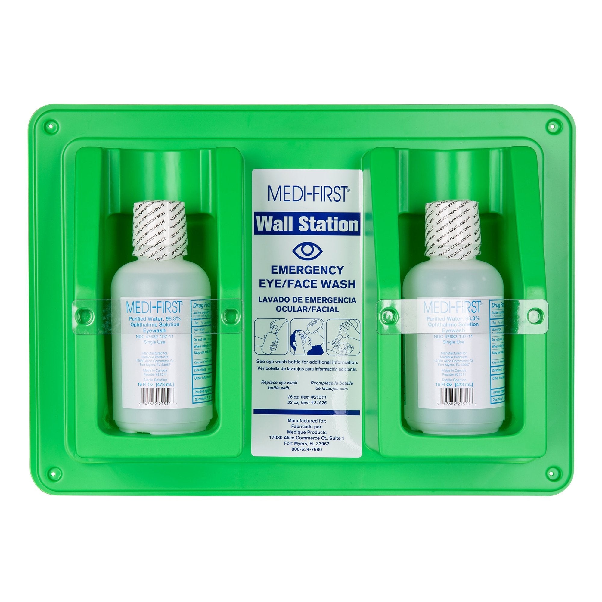 Medi-First® Eye/Face Wash, 16 oz. (1 Unit)