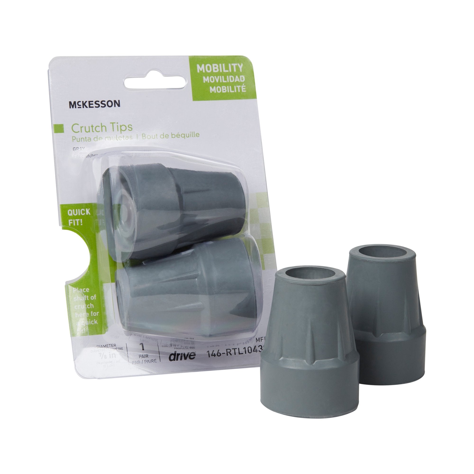 McKesson Crutch Tips (1 Unit)
