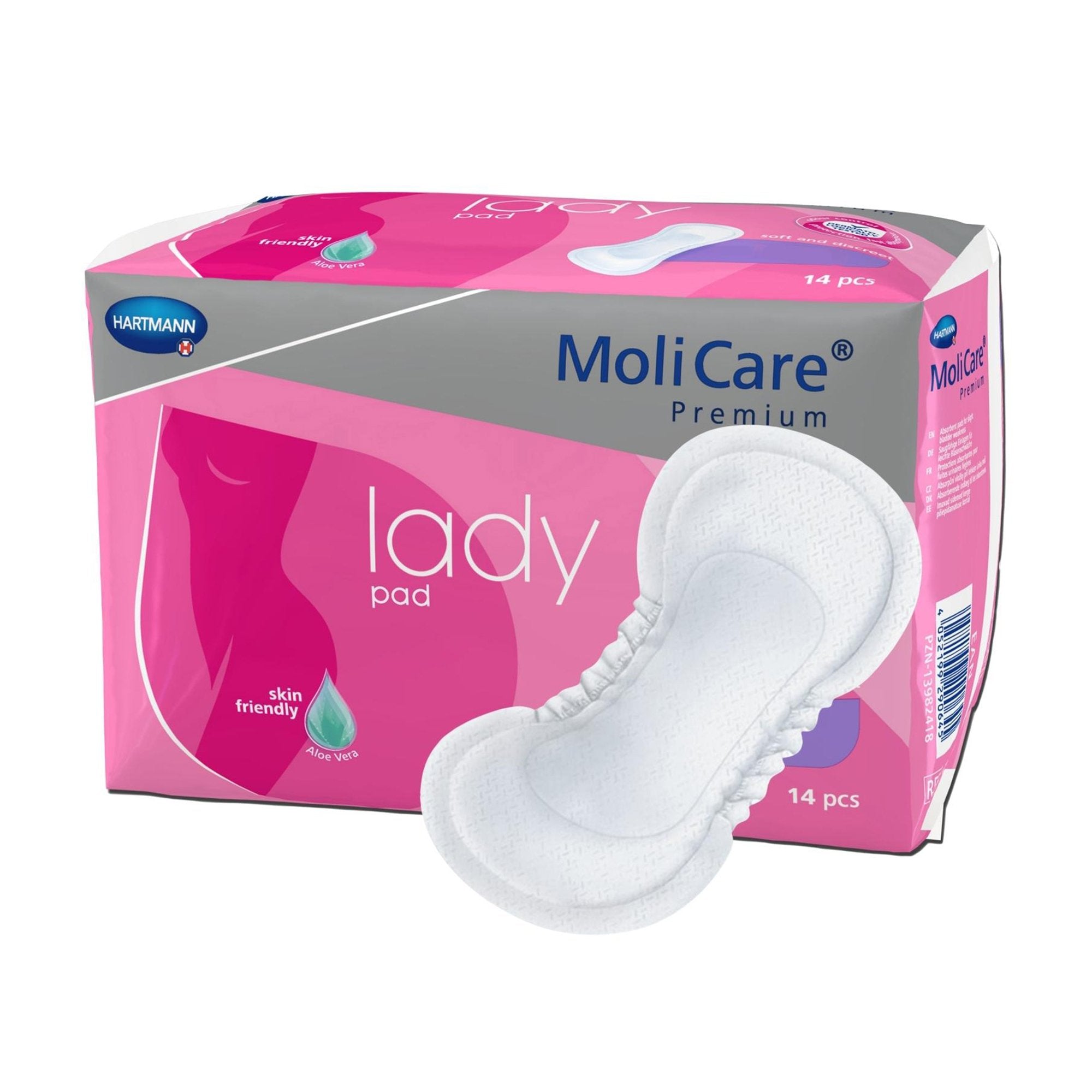 MoliCare® Premium Lady 1 Drop Bladder Control Pad, One Size Fits Most (14 Units)