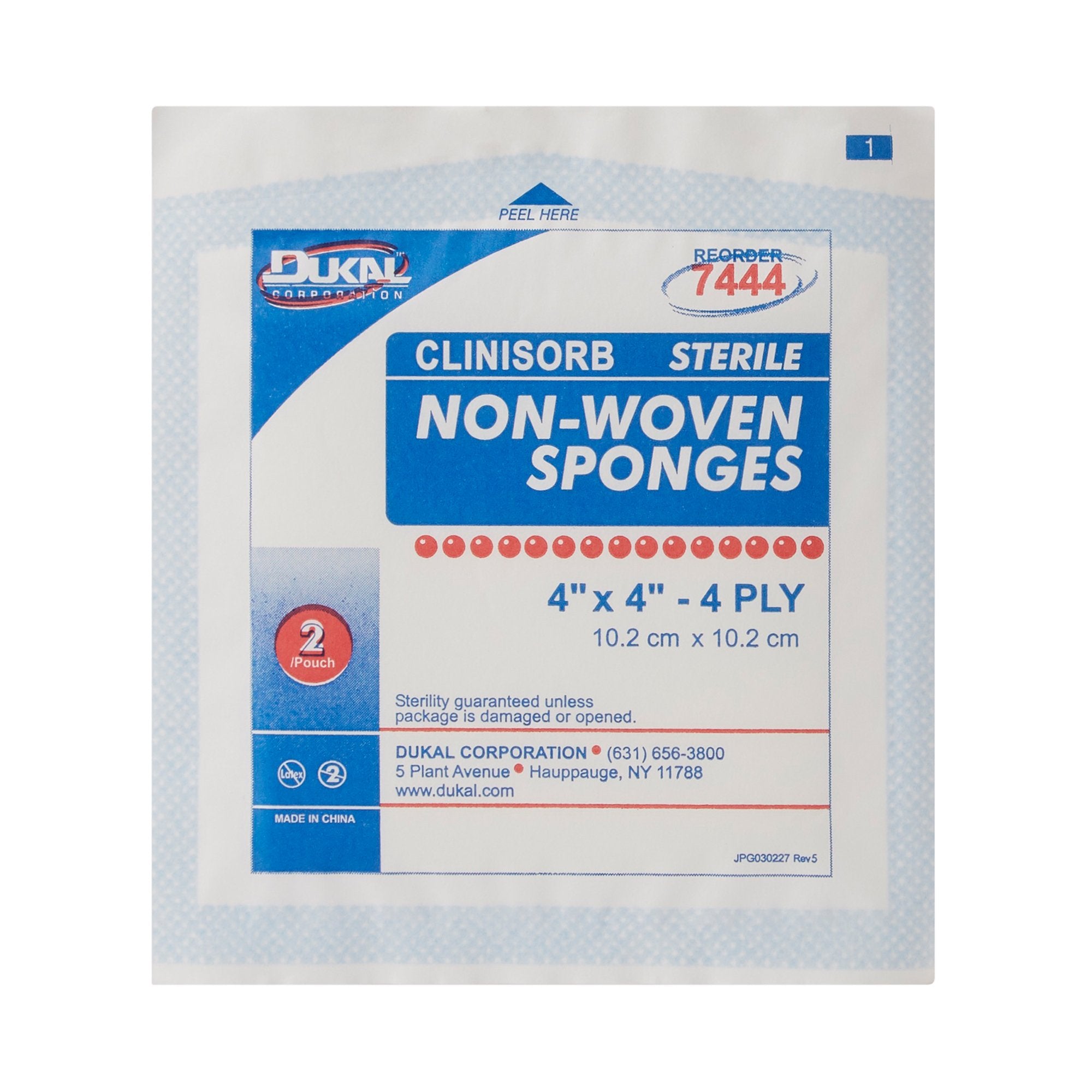 Clinisorb Sterile Nonwoven Sponge, 4 x 4 Inch (1 Unit)