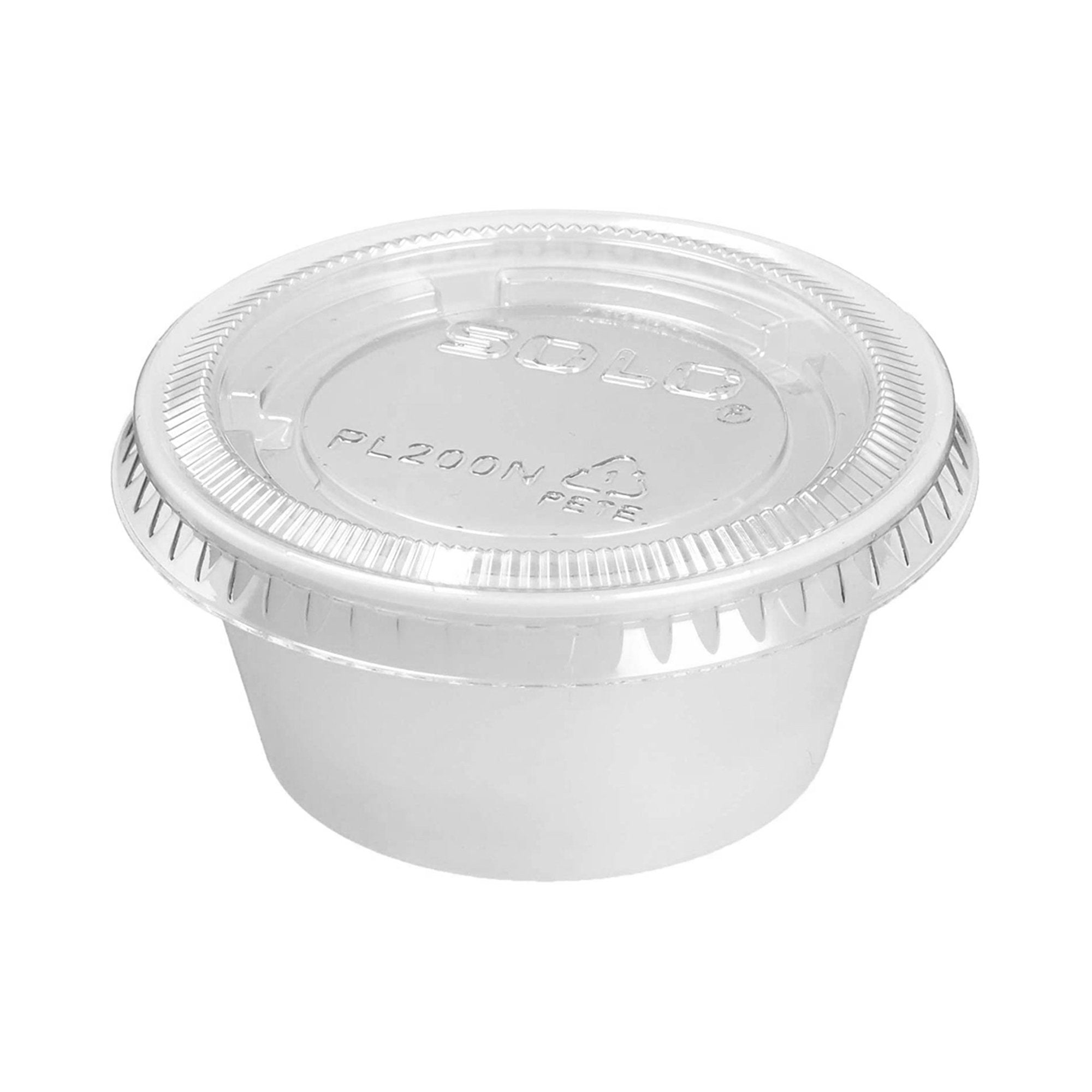 Solo® Lid for Portion Container (125 Units)