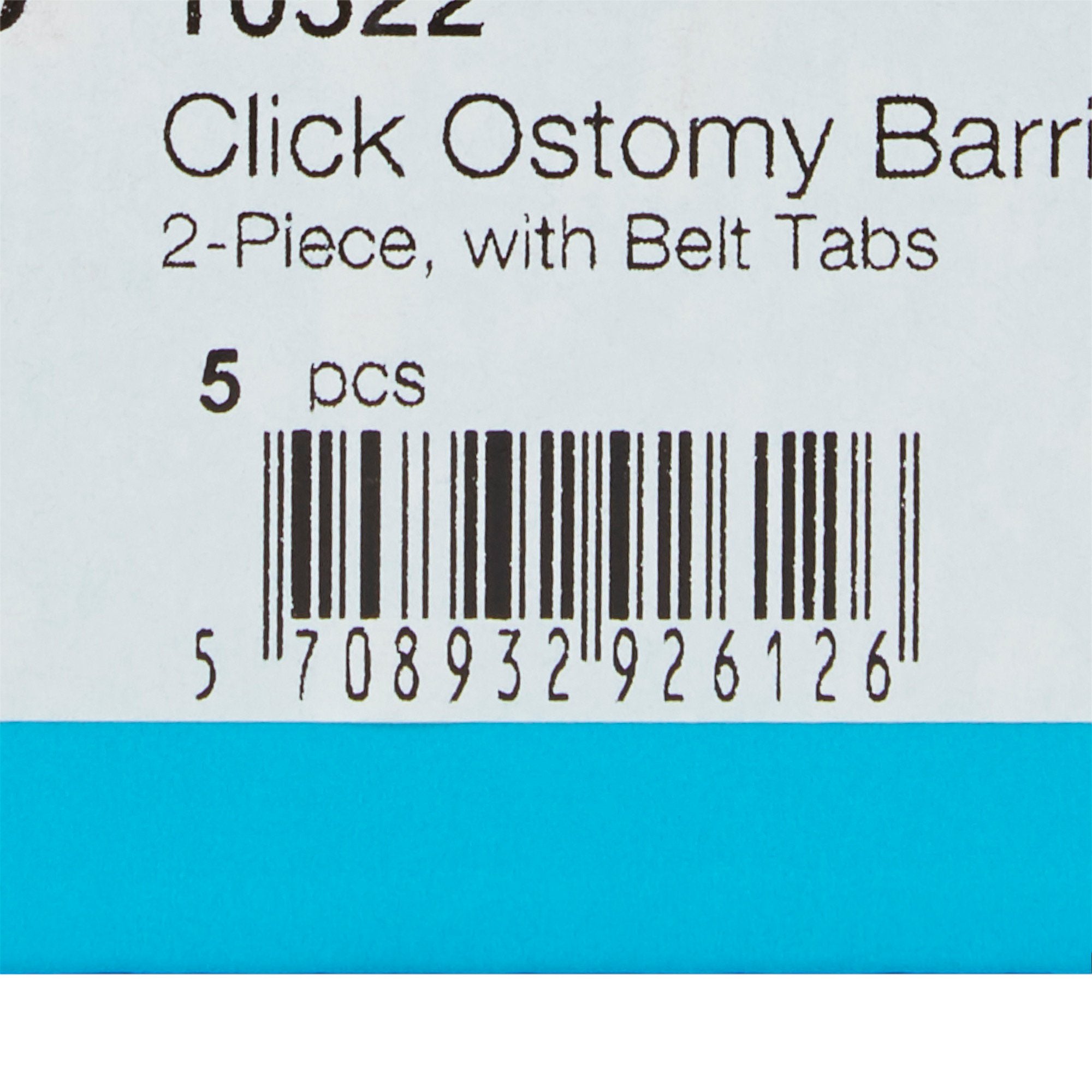 SenSura® Mio Click Ostomy Barrier, 10-55 mm. (5 Units)