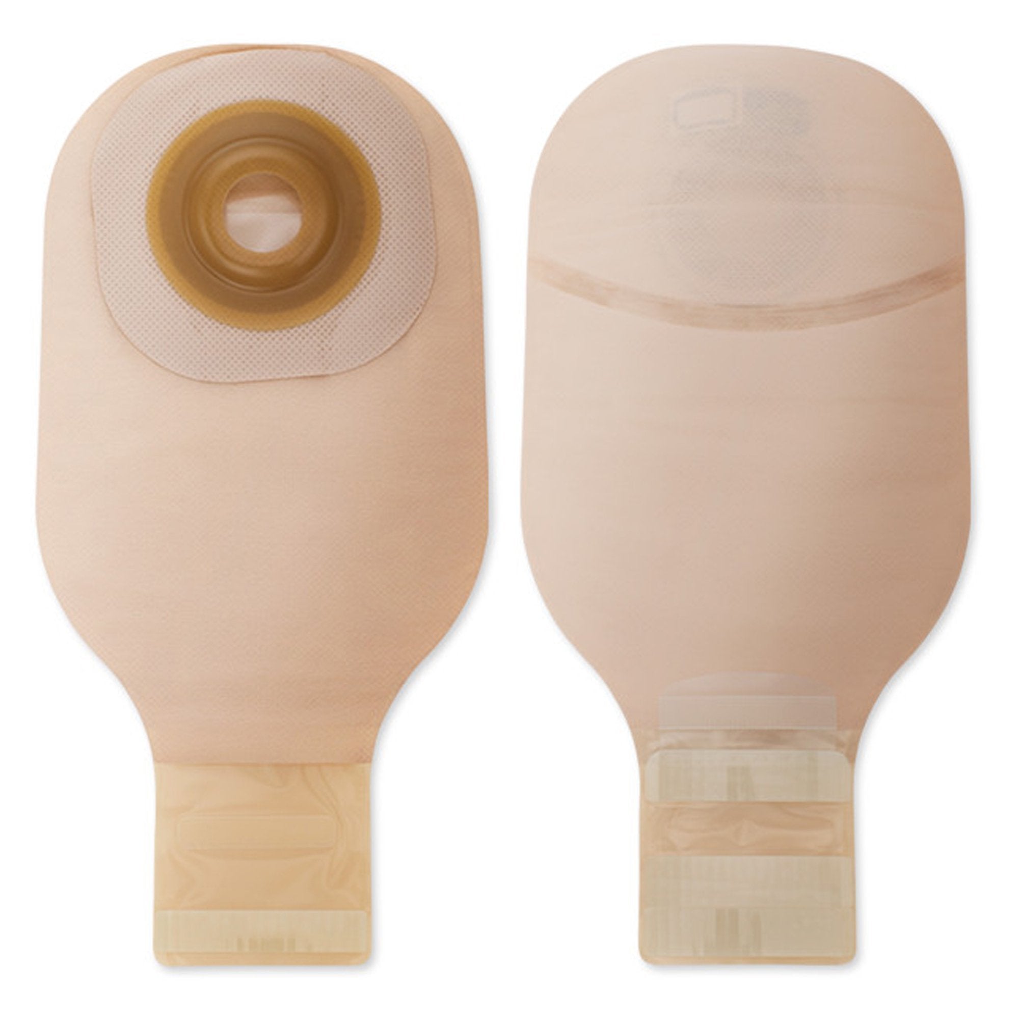 Premier™ Flextend™ One-Piece Drainable Beige Filtered Ostomy Pouch, 12 Inch Length, 1 Inch Stoma (5 Units)