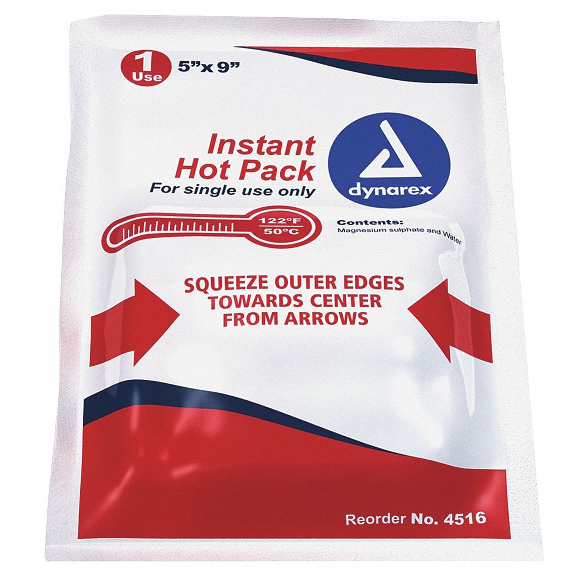 dynarex® Instant Hot Pack, 5 x 9 Inch (24 Units)