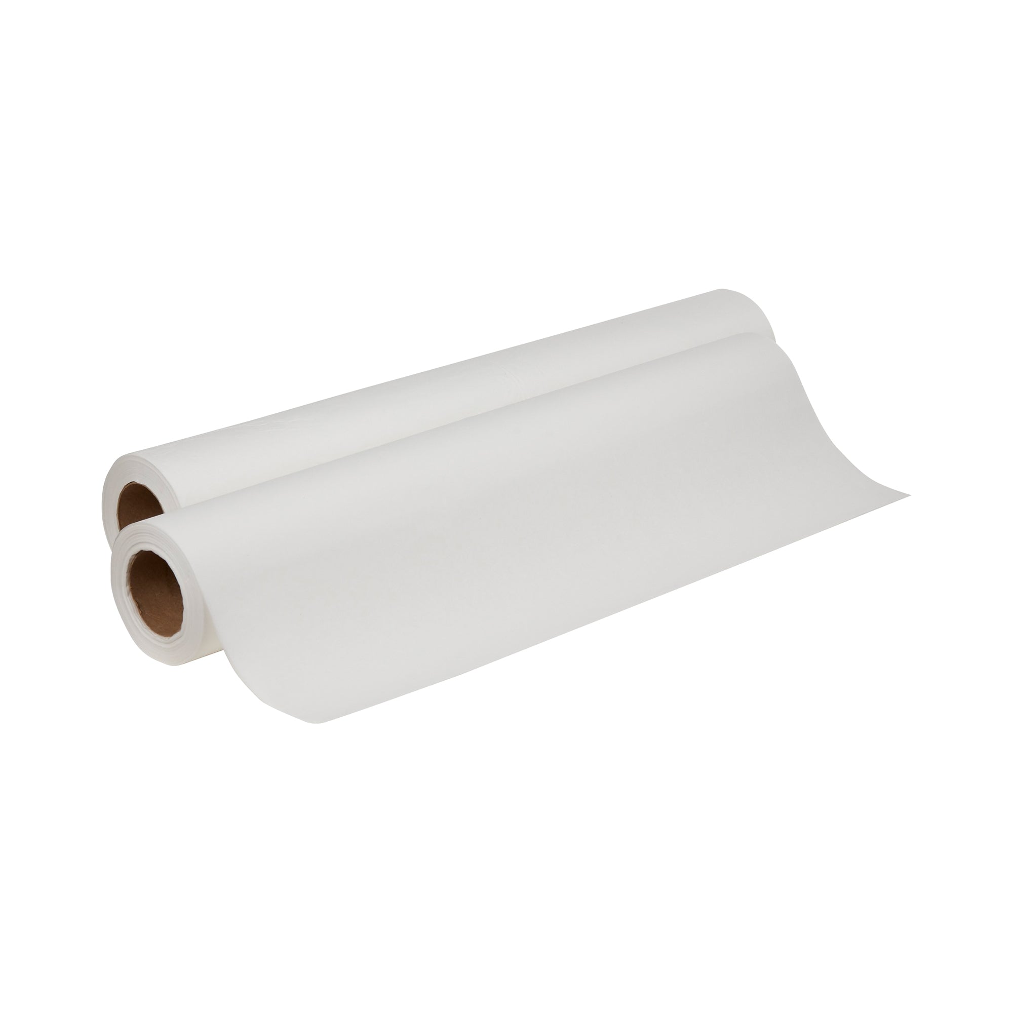 McKesson Smooth Table Paper Rolls, 18" x 225 ft, White, Bulk Pack - 12 Units