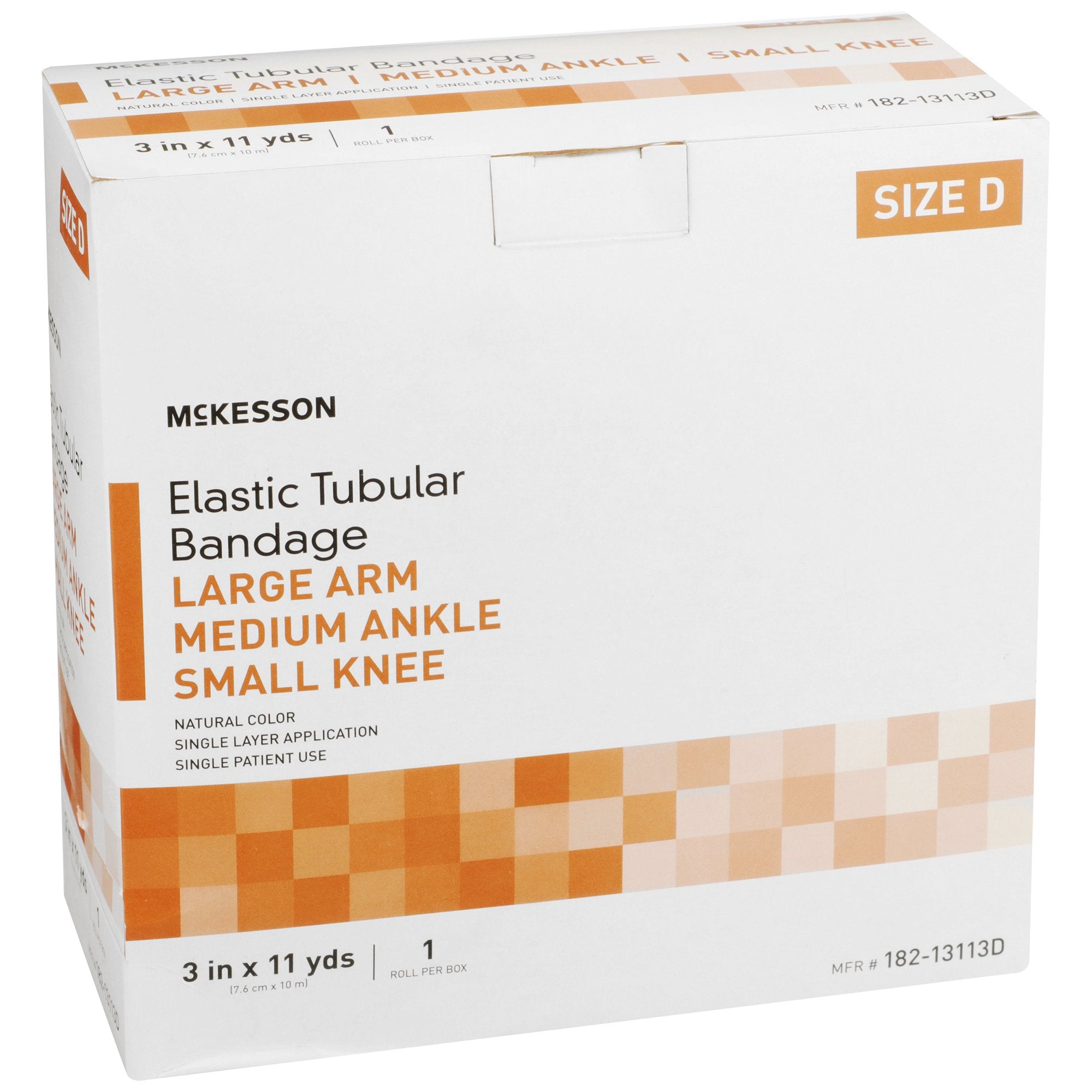 McKesson Elastic Tubular Support Bandage, 3 Inch x 11 Yard (1 Unit)