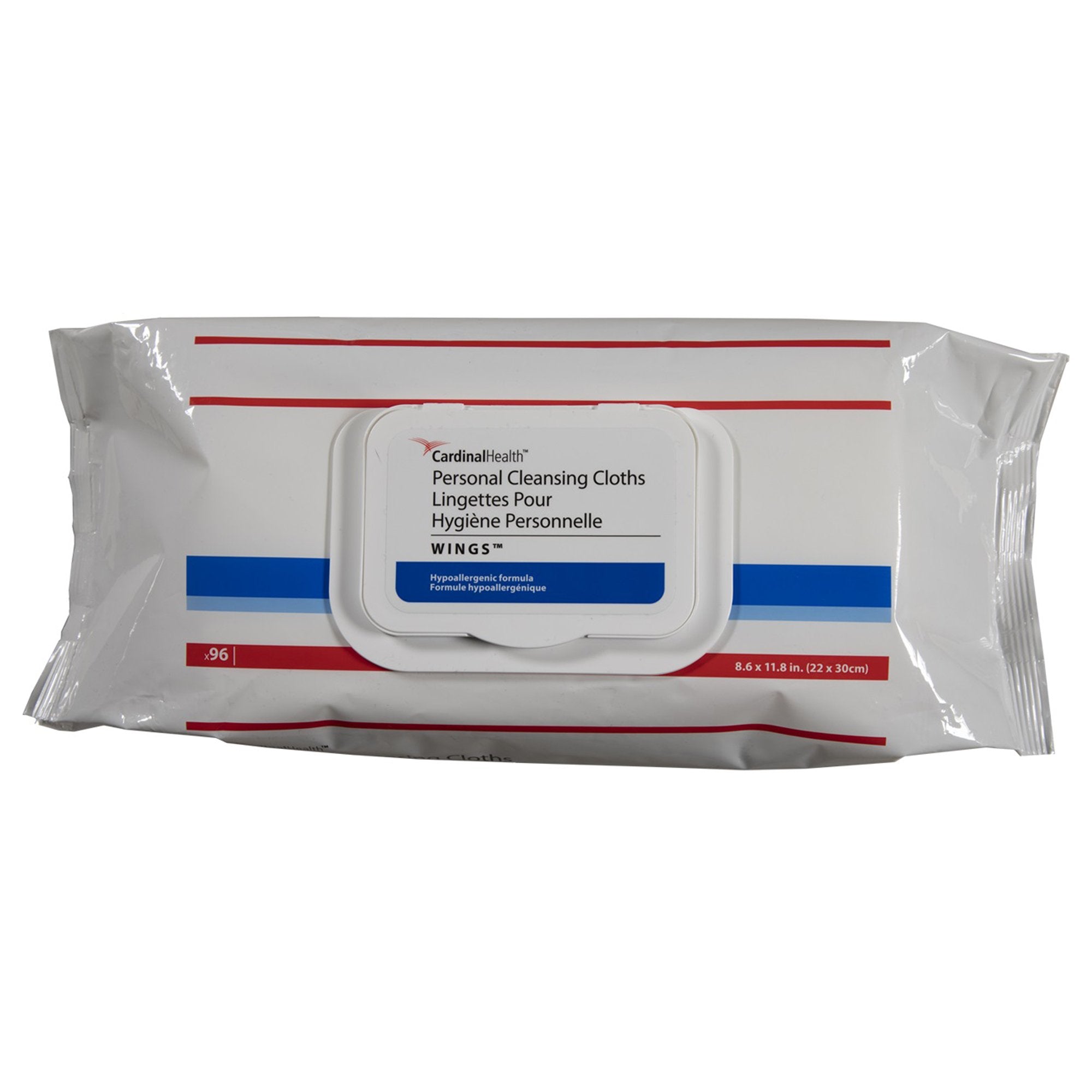 Cardinal Health™ Wings™ Personal Cleansing Cloths (96 Units)