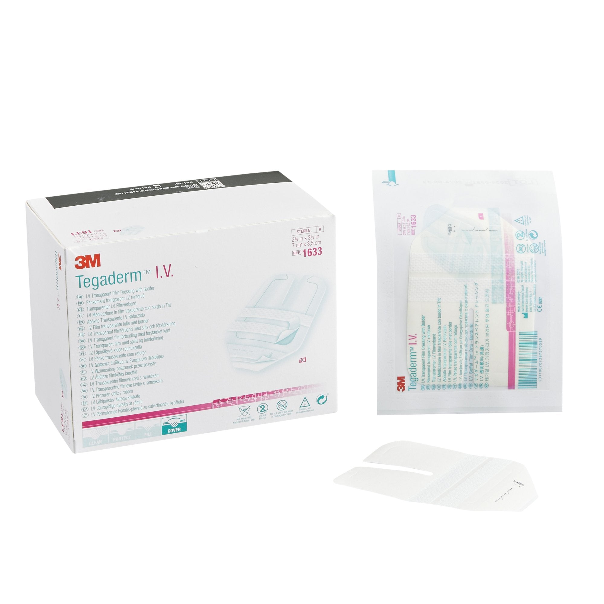 3M™ Tegaderm™ IV Dressing, 8.5 x 7 cm (400 Units)