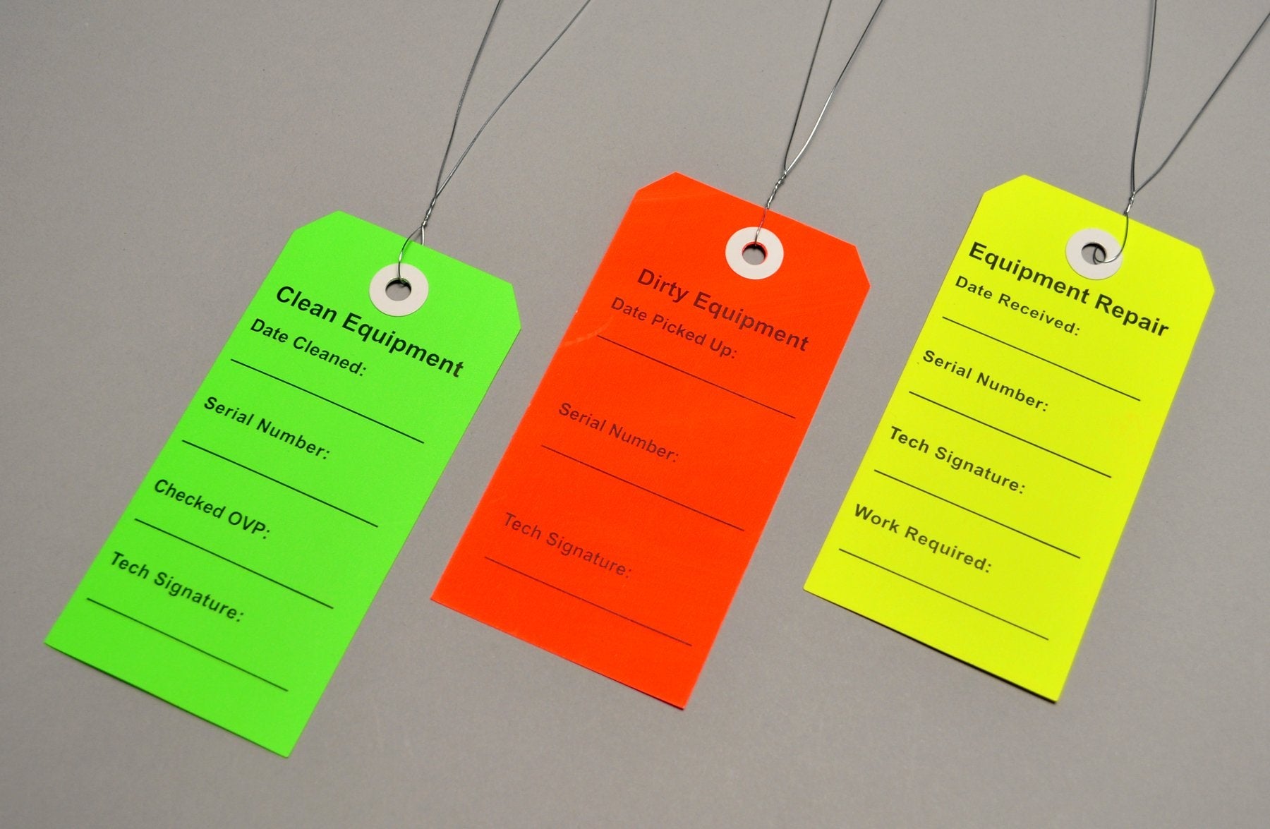 Elkay® Equipment Tags (750 Units)