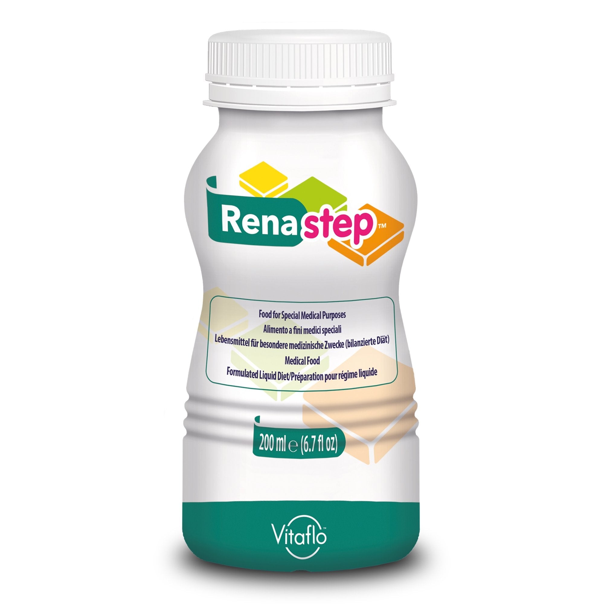 Renastep™ Vanilla Pediatric Renal Oral Supplement / Tube Feeding Formula, 6.7 oz. Bottle (15 Units)