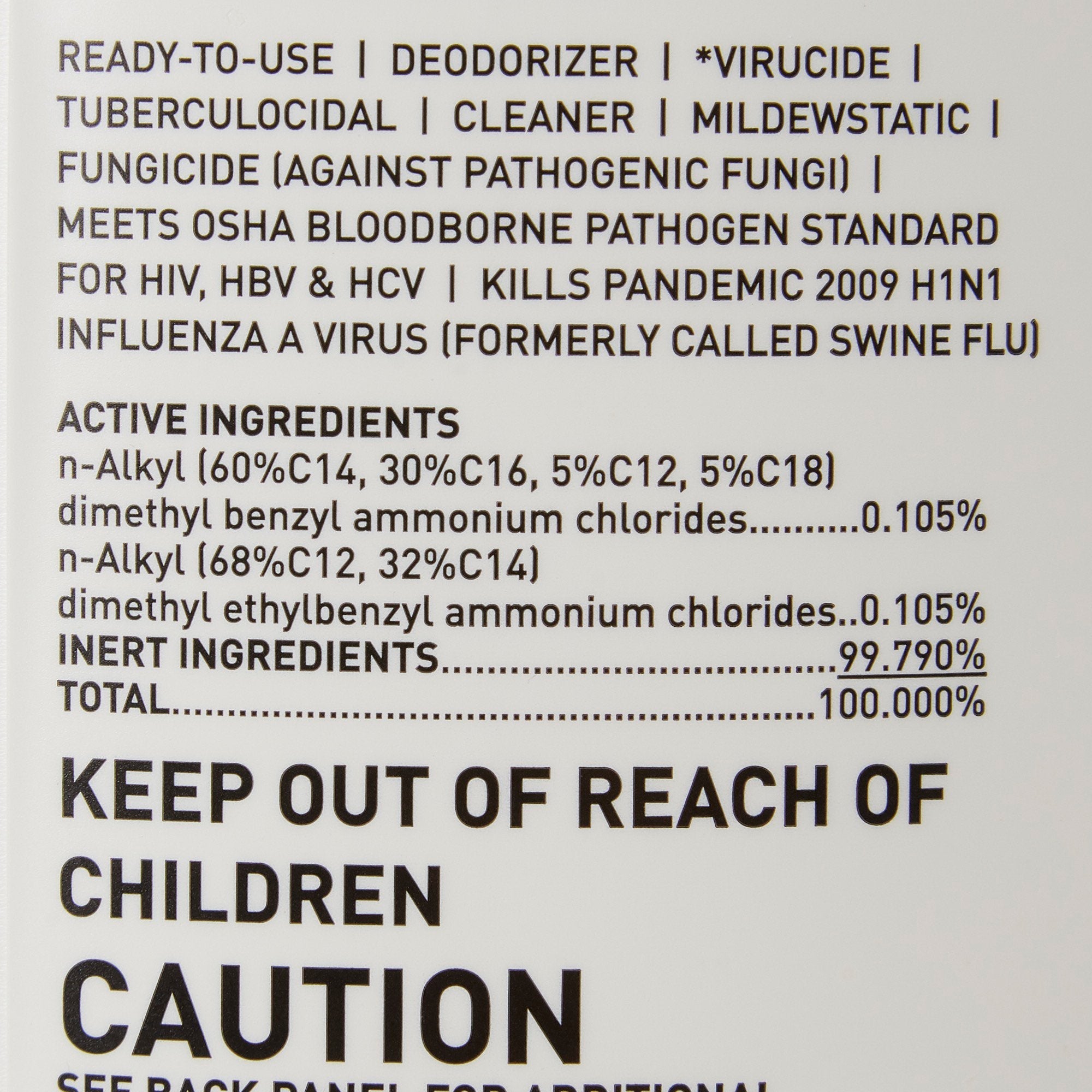 McKesson Pro-Tech Surface Disinfectant Cleaner Alcohol-Based Liquid, Non-Sterile, Floral Scent, 1 gal Jug (1 Unit)