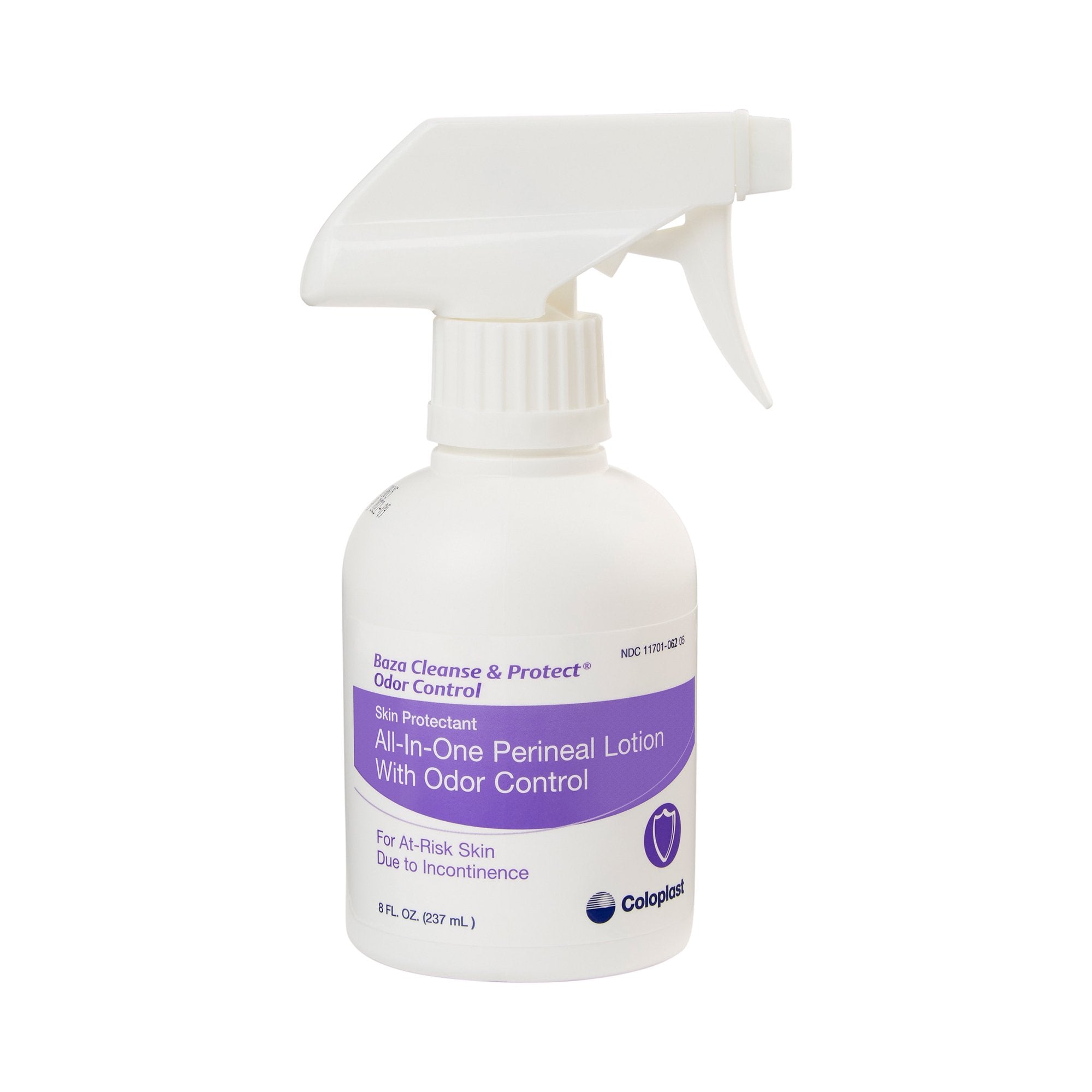 Baza® Cleanse and Protect® with Odor Control Perineal Wash, 8 oz. Spray Pump Bottle (12 Units)