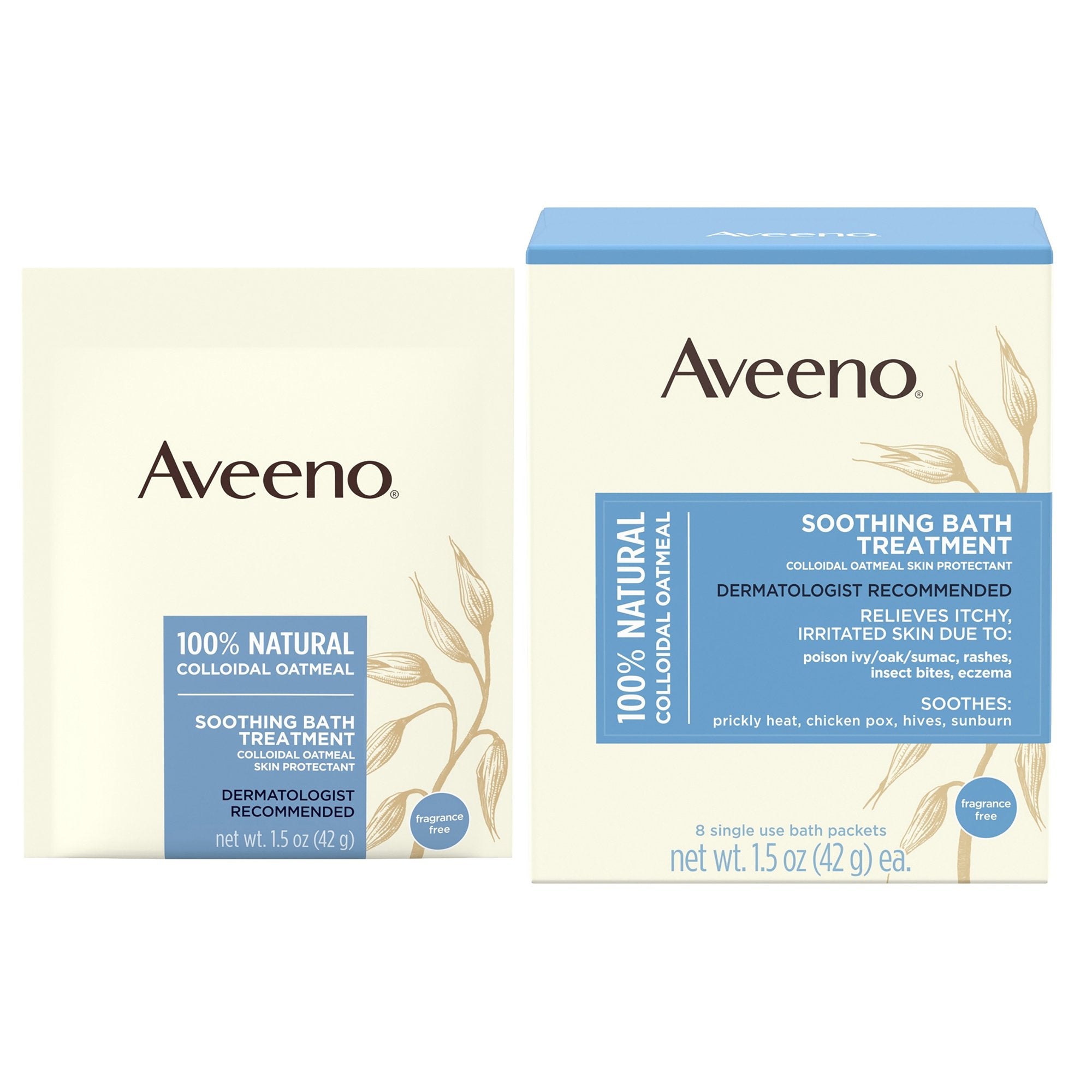 Aveeno® Soothing Oatmeal Bath Treatment, 1.5 oz. Packet (192 Units)