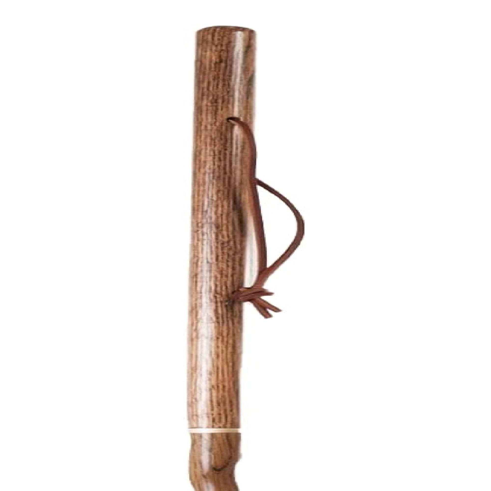 Brazos™ Twisted Oak Traveler's Handcrafted Walking Stick, 55-Inch, Brown (1 Unit)