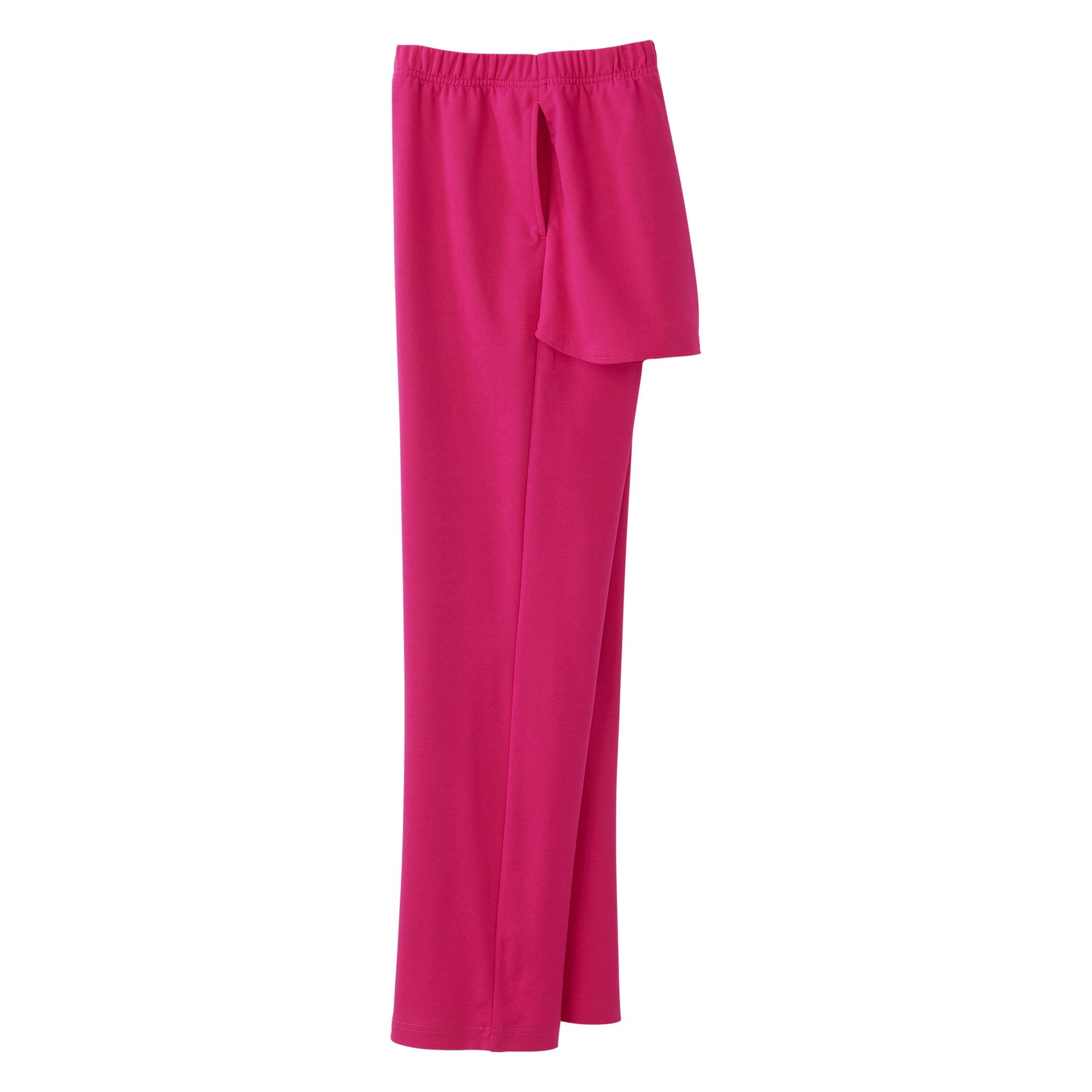 Silverts® Women's Open Back Soft Knit Pant, Extreme Pink, Medium (1 Unit)