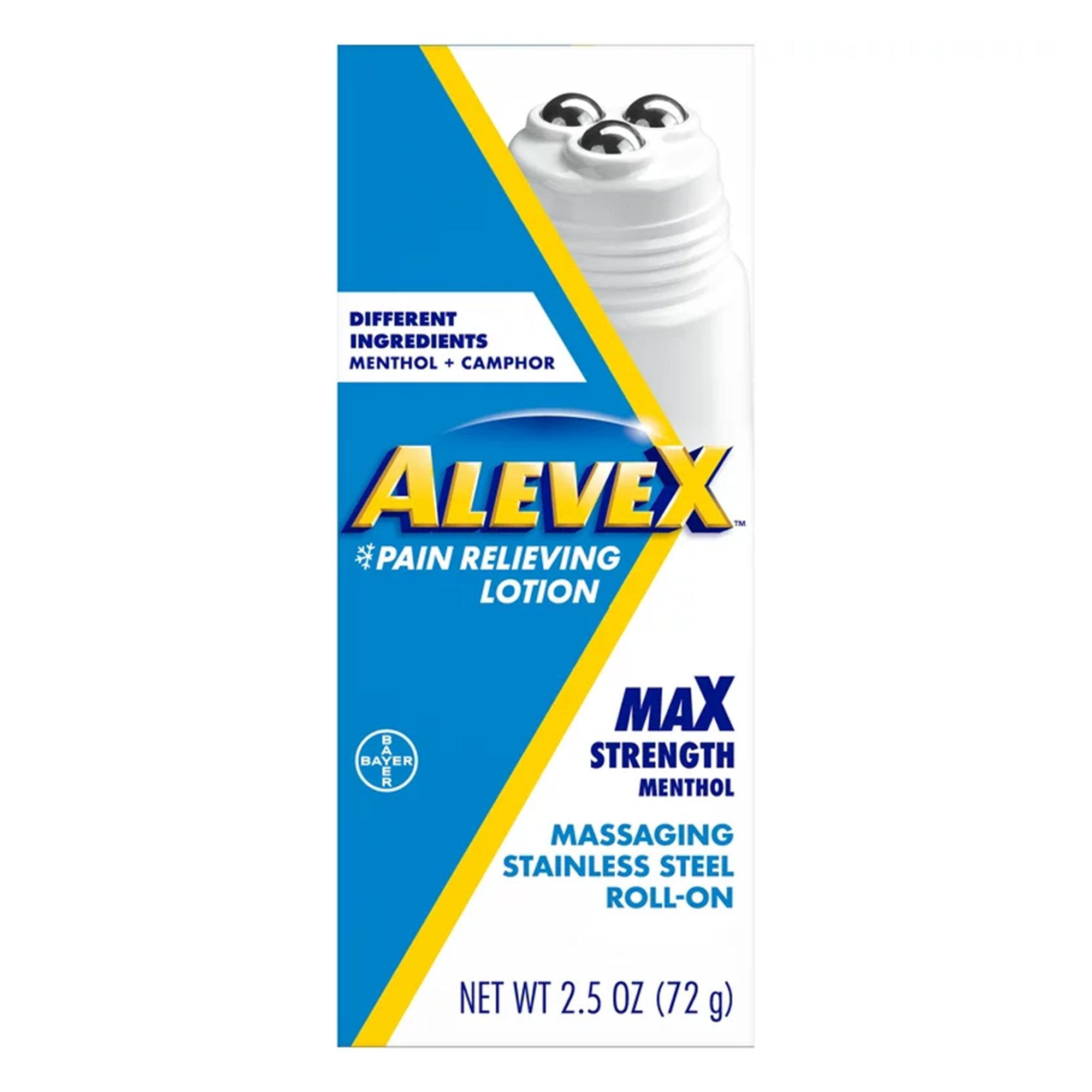 Aleve X Pain Relieving Lotion Max Strength Menthol, 2½-ounce roll-on bottle (1 Unit)