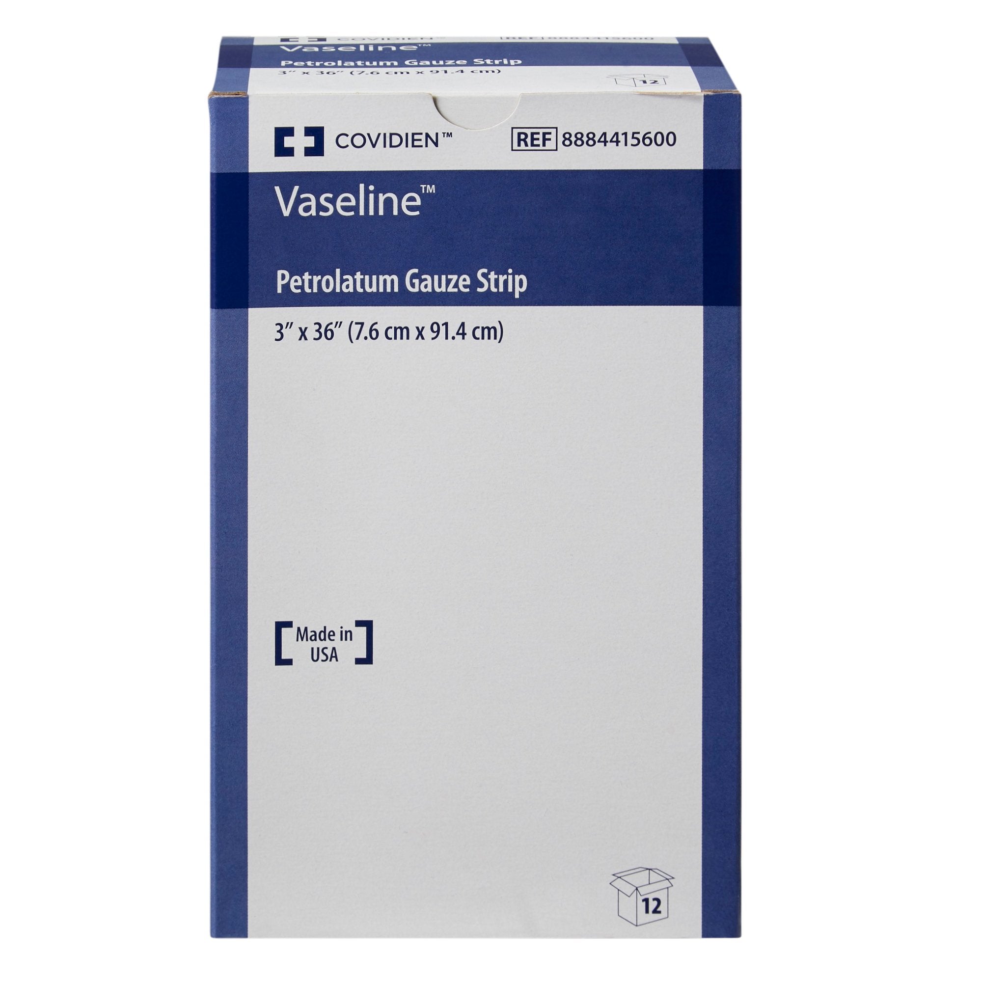 Vaseline™ Petrolatum Impregnated Dressing, 3 x 36 Inch (12 Units)