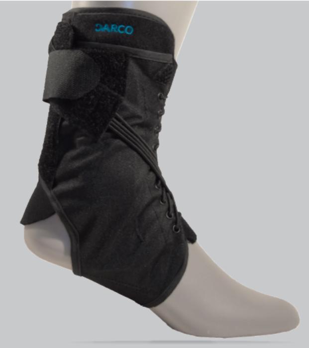 Ankle Brace Darco Web™ Large Bungee / Hook and Loop Strap Closure Male 10-1/2 to 12 / Female 11-1/2 to 13 Foot (1 Unit)