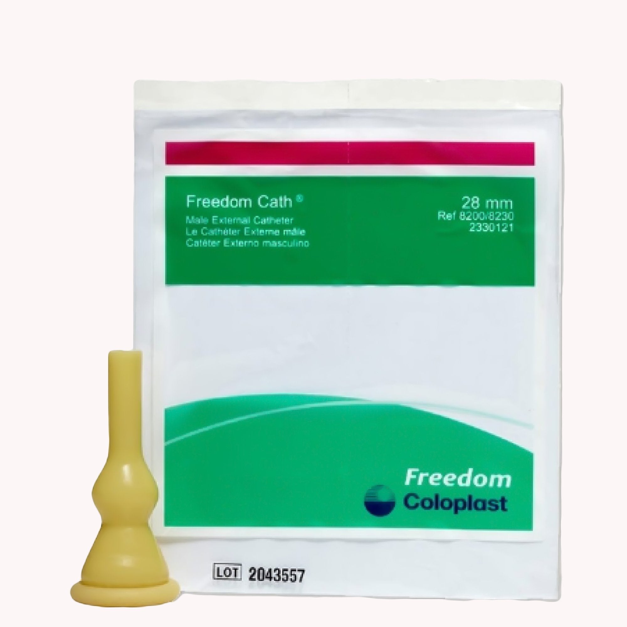 Freedom Cath Male External Catheter, Self-Adhesive (100 Units)