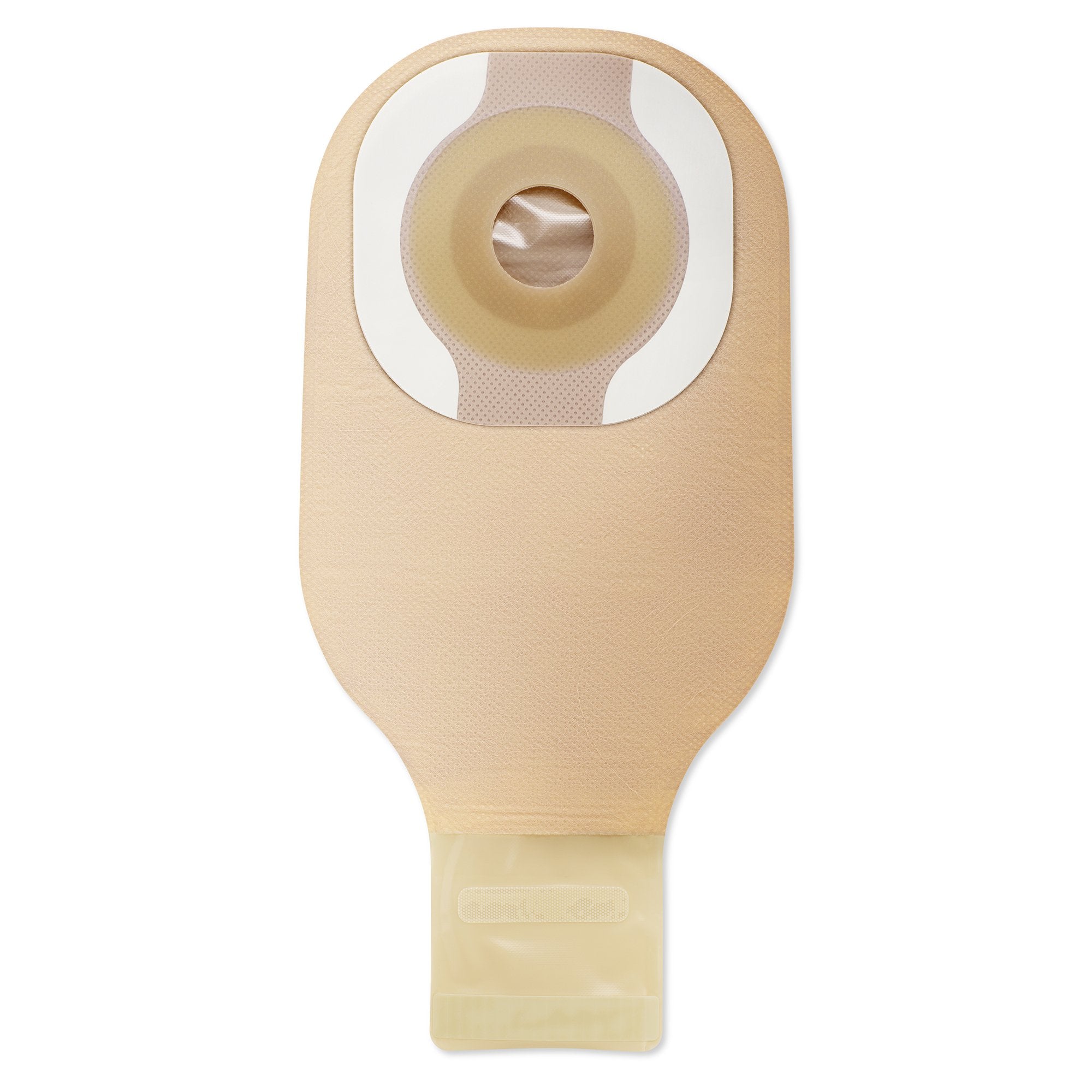 Premier™ One-Piece Drainable Beige Filtered Ostomy Pouch, 12 Inch Length, 1 Inch Stoma (5 Units)