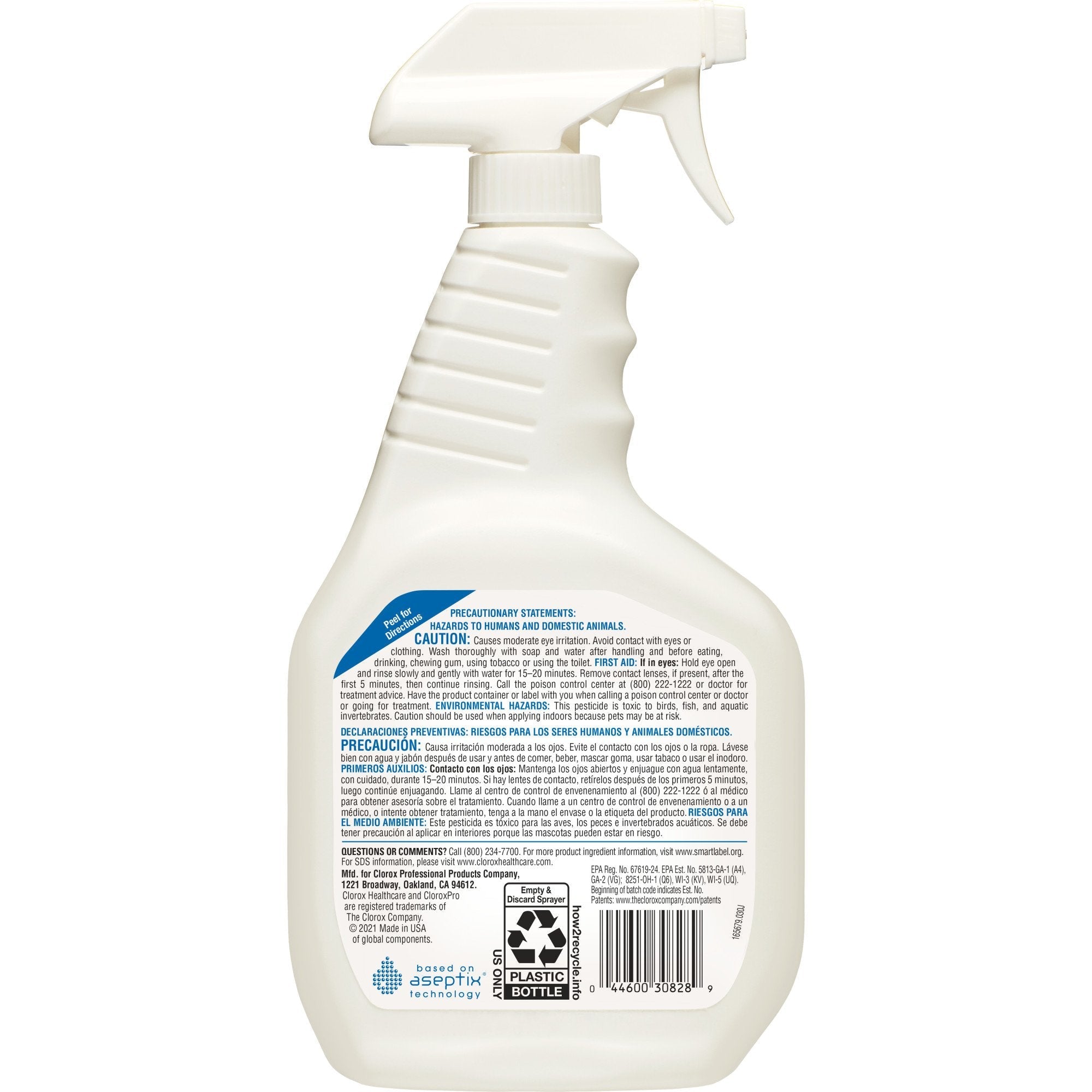 Clorox® Healthcare® Surface Disinfectant Cleaner, 32 oz Trigger Spray Bottle (1 Unit)