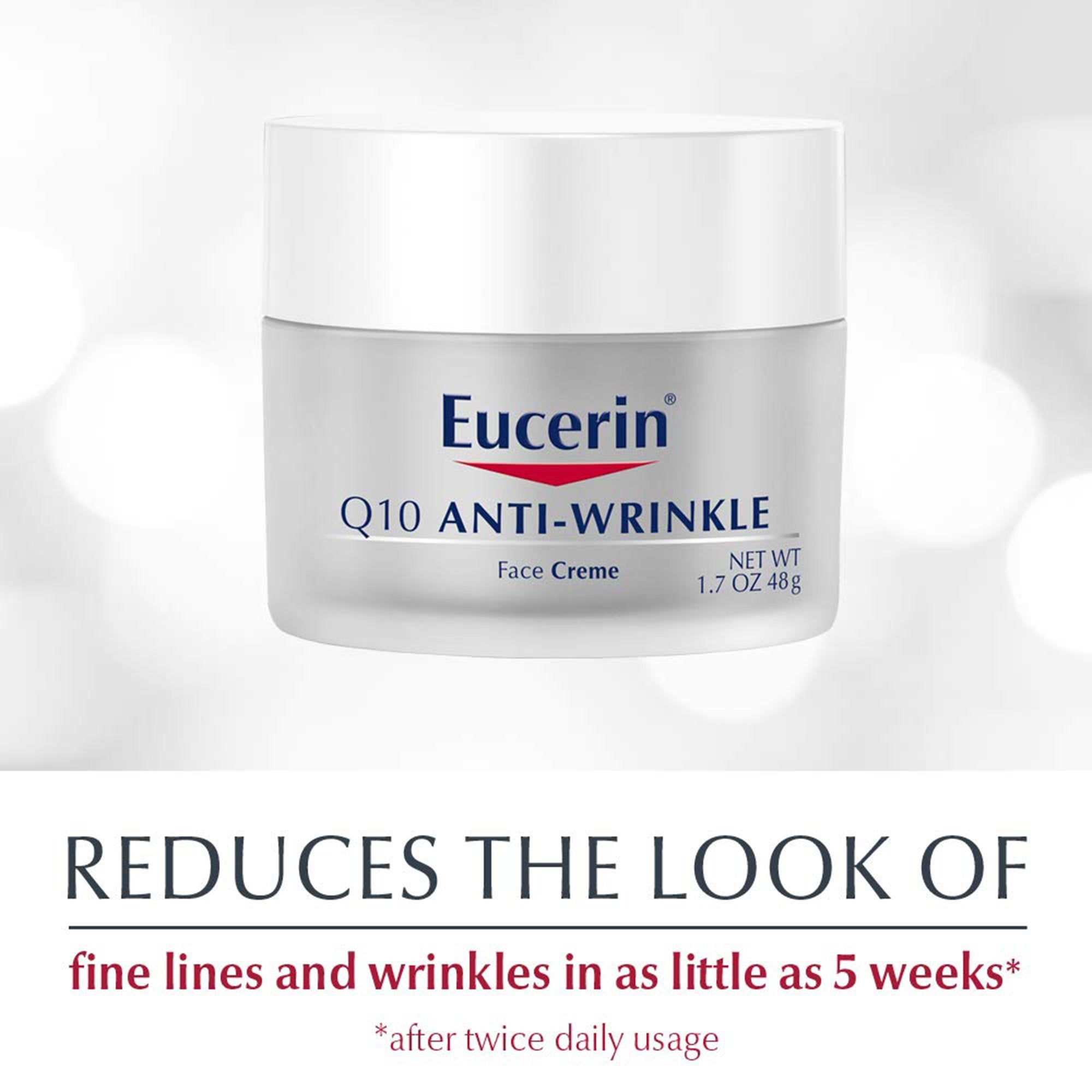 Eucerin® Q10 Anti-Wrinkle Sensitive Skin Face Cream, 1.7 oz. (1 Unit)