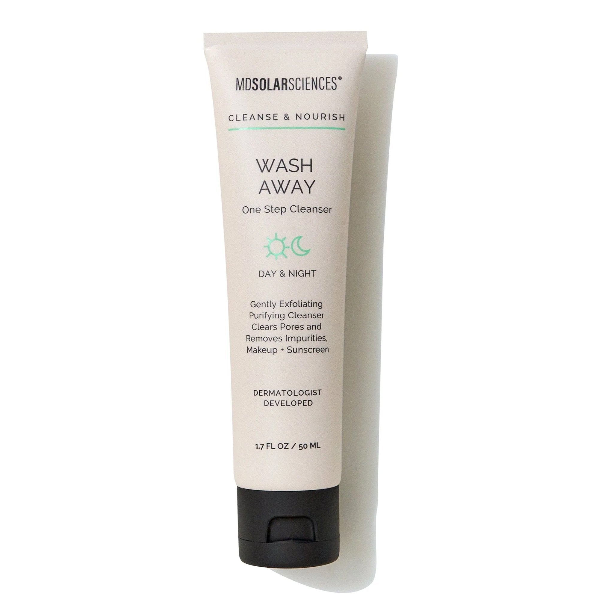 Facial Cleanser MDSolarsciences™ Wash Away Liquid 1.7 oz. Tube Unscented (1 Unit)