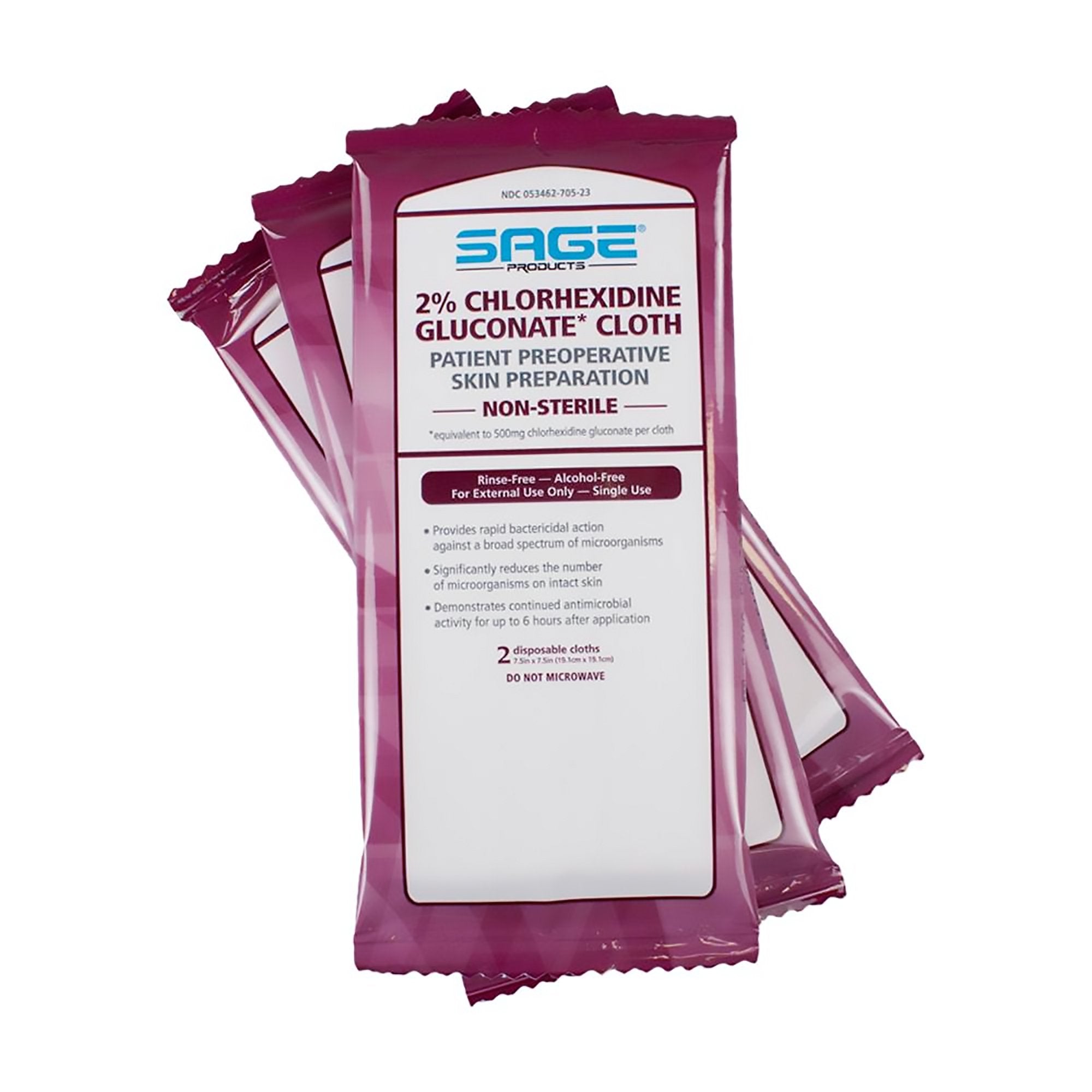 Sage® Surgical Scrub Wipe (1 Unit)