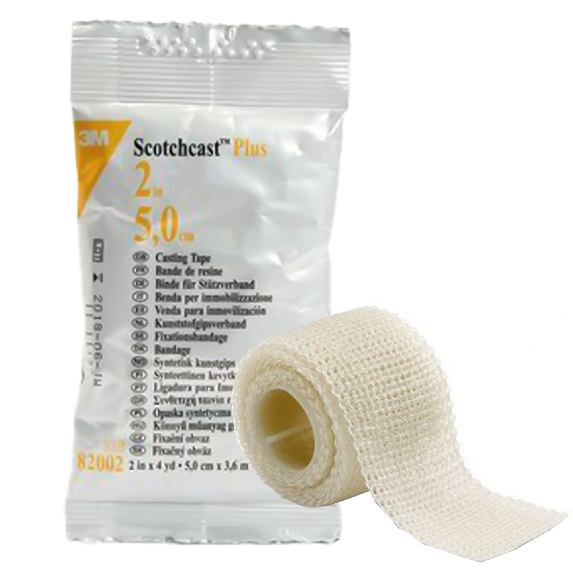 3M™ Scotchcast™ Plus White Cast Tape, 2 Inch x 4 Yard (1 Unit)