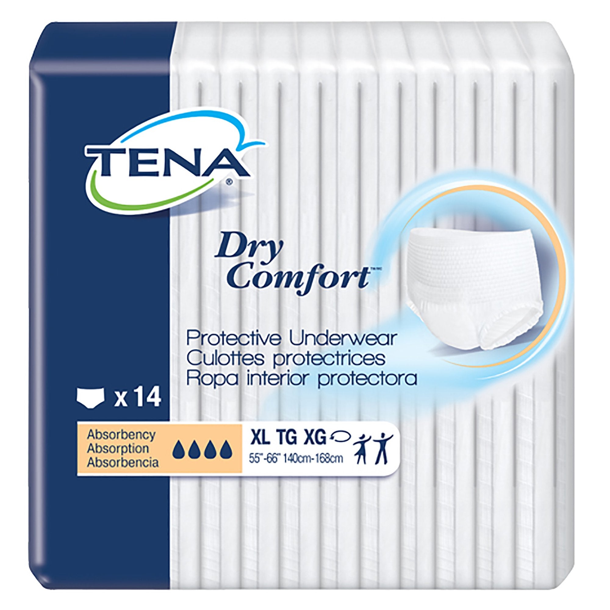 Tena® Dry Comfort™ Absorbent Underwear, Extra Large (14 Units)