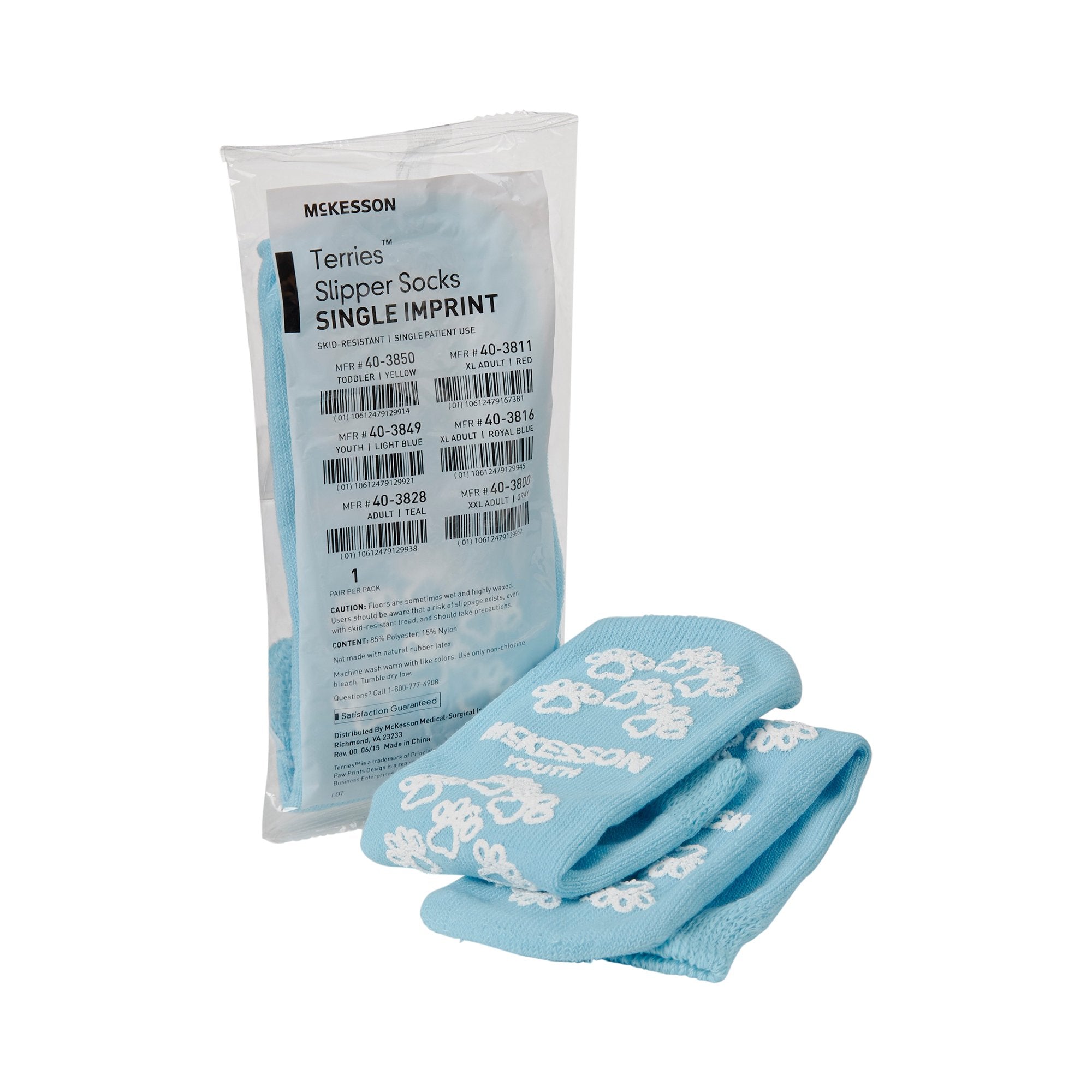 McKesson Terries™ Slipper Socks (1 Unit)