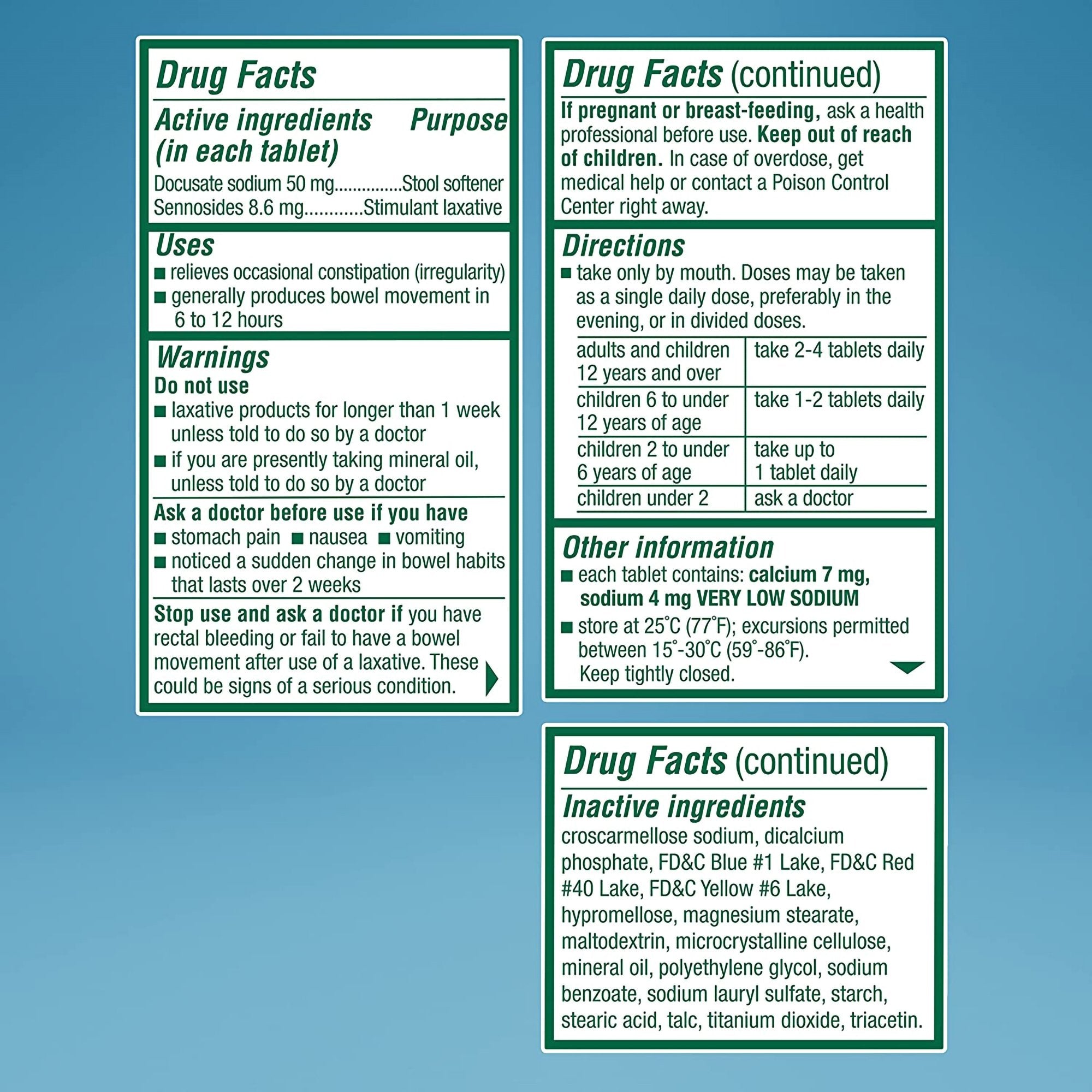 Colace® Docusate Sodium Stool Softener (1 Unit)