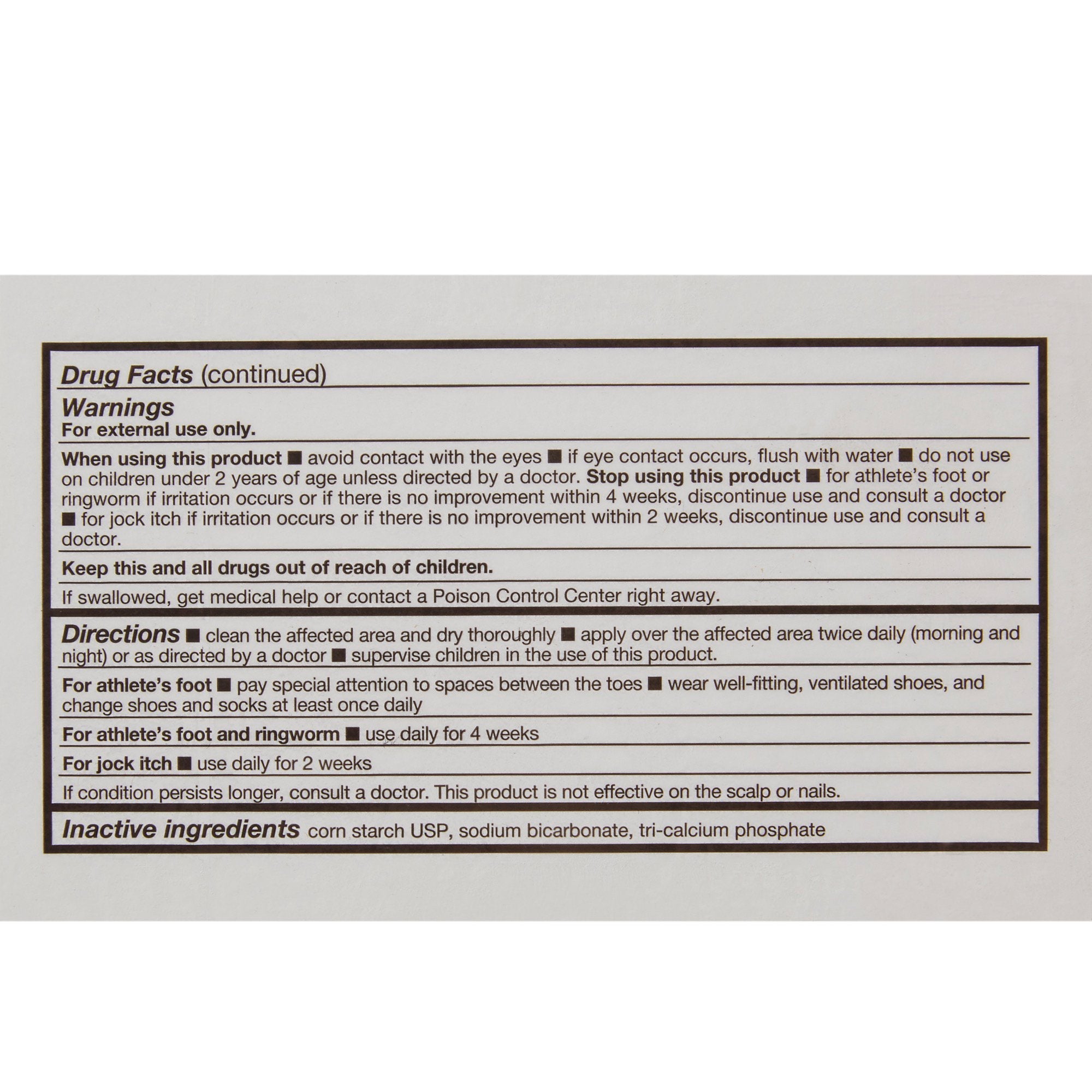 Micro-Guard® Antifungal Powder (12 Units)