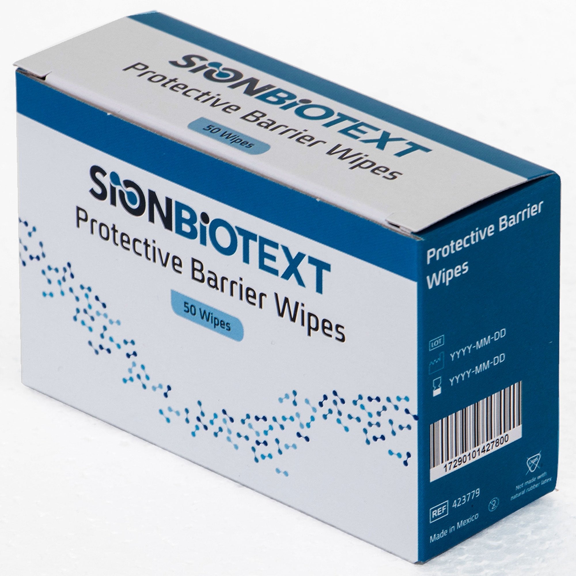 SionBiotext Protective Barrier Wipes, 50 ct. (50 Units)