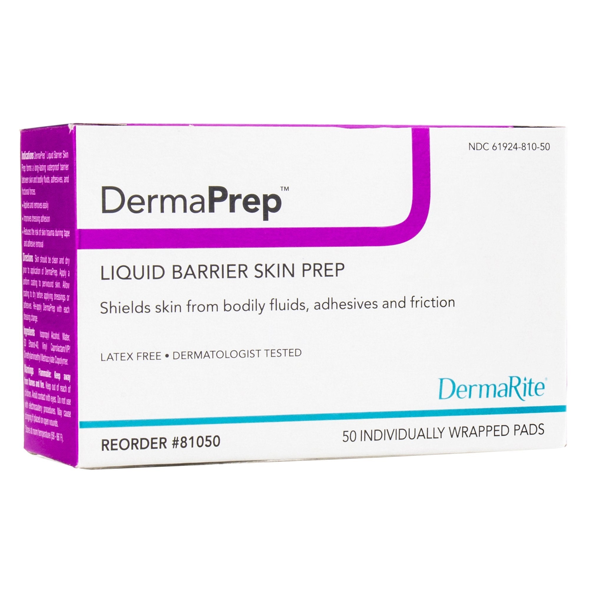 DermaPrep™ Skin Barrier Wipe (50 Units)