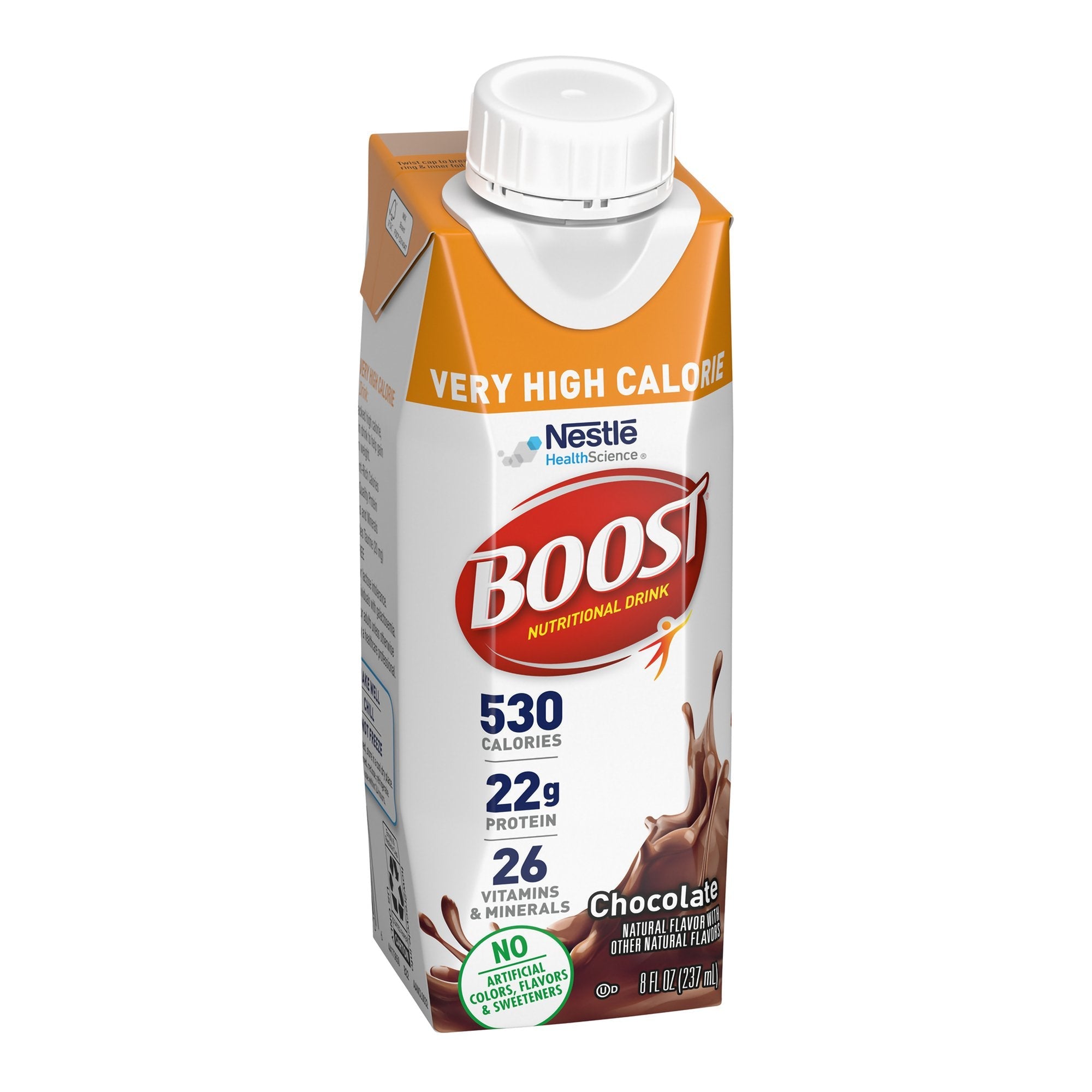 Boost® High Calorie Chocolate Drink - Nutritional Support, 8oz (24 Pack)