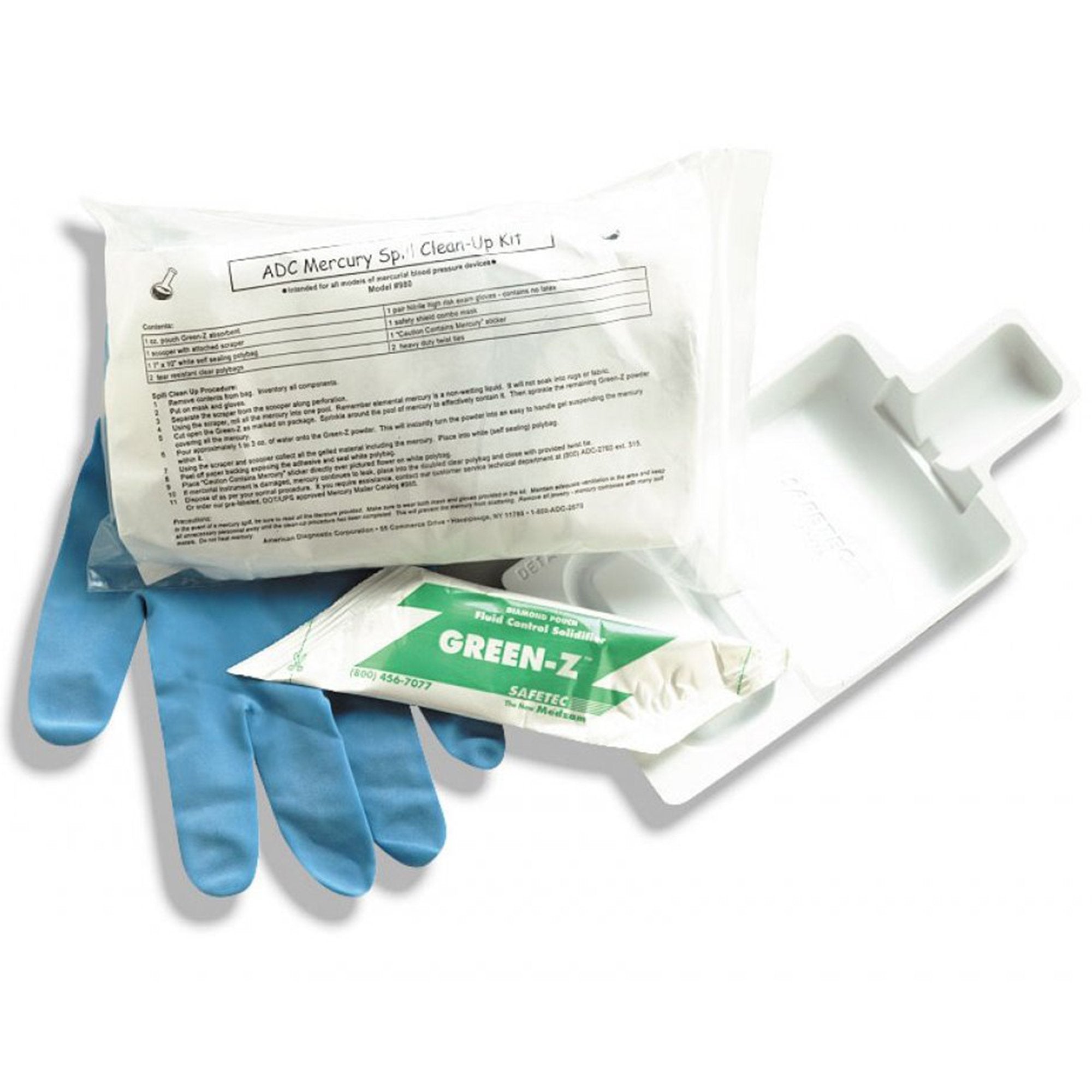 ADC® Mercury Spill Kit (1 Unit)