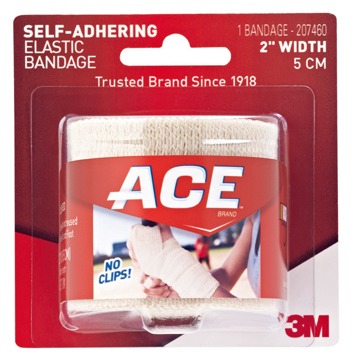 3M™ Ace™ Self-adherent Closure Elastic Bandage, 3 Inch Width (72 Units)